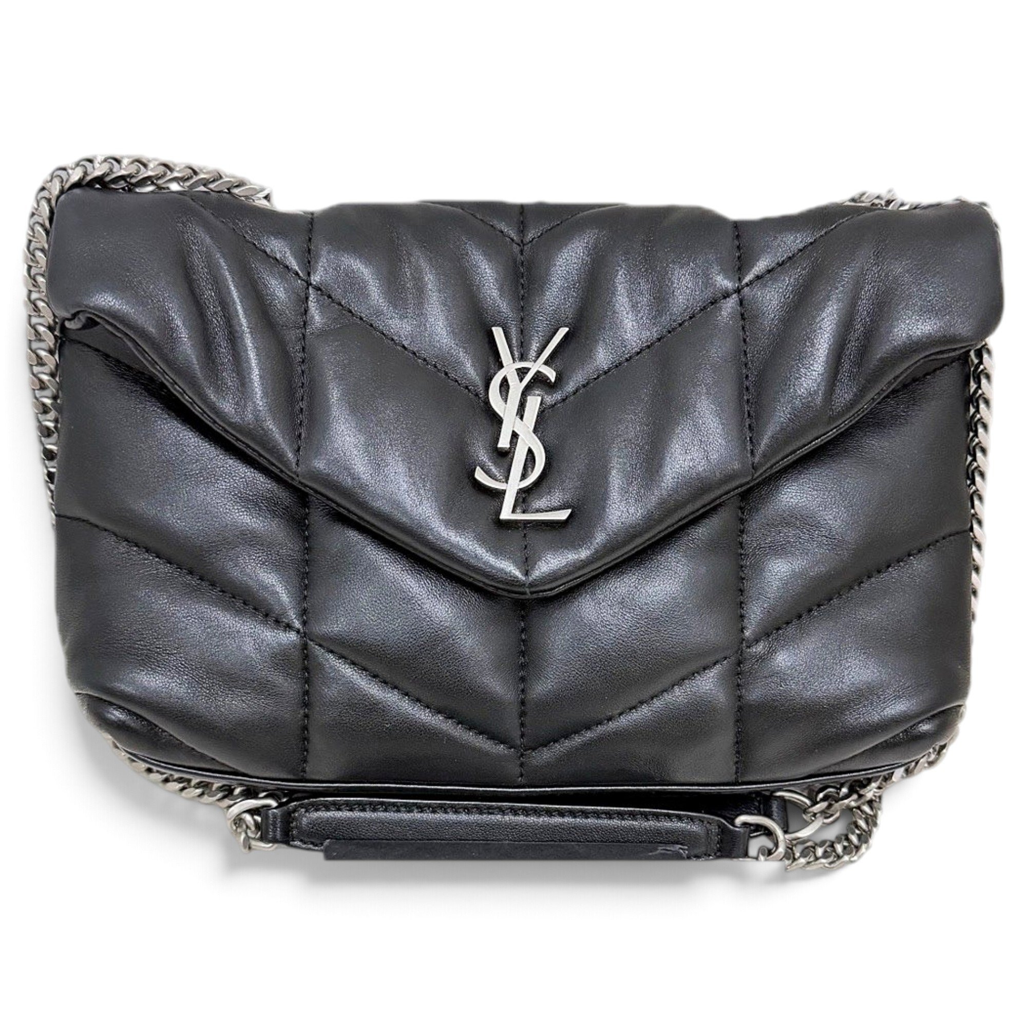 Loulou Puffer leather handbag