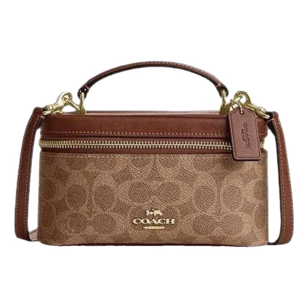 Leather crossbody bag