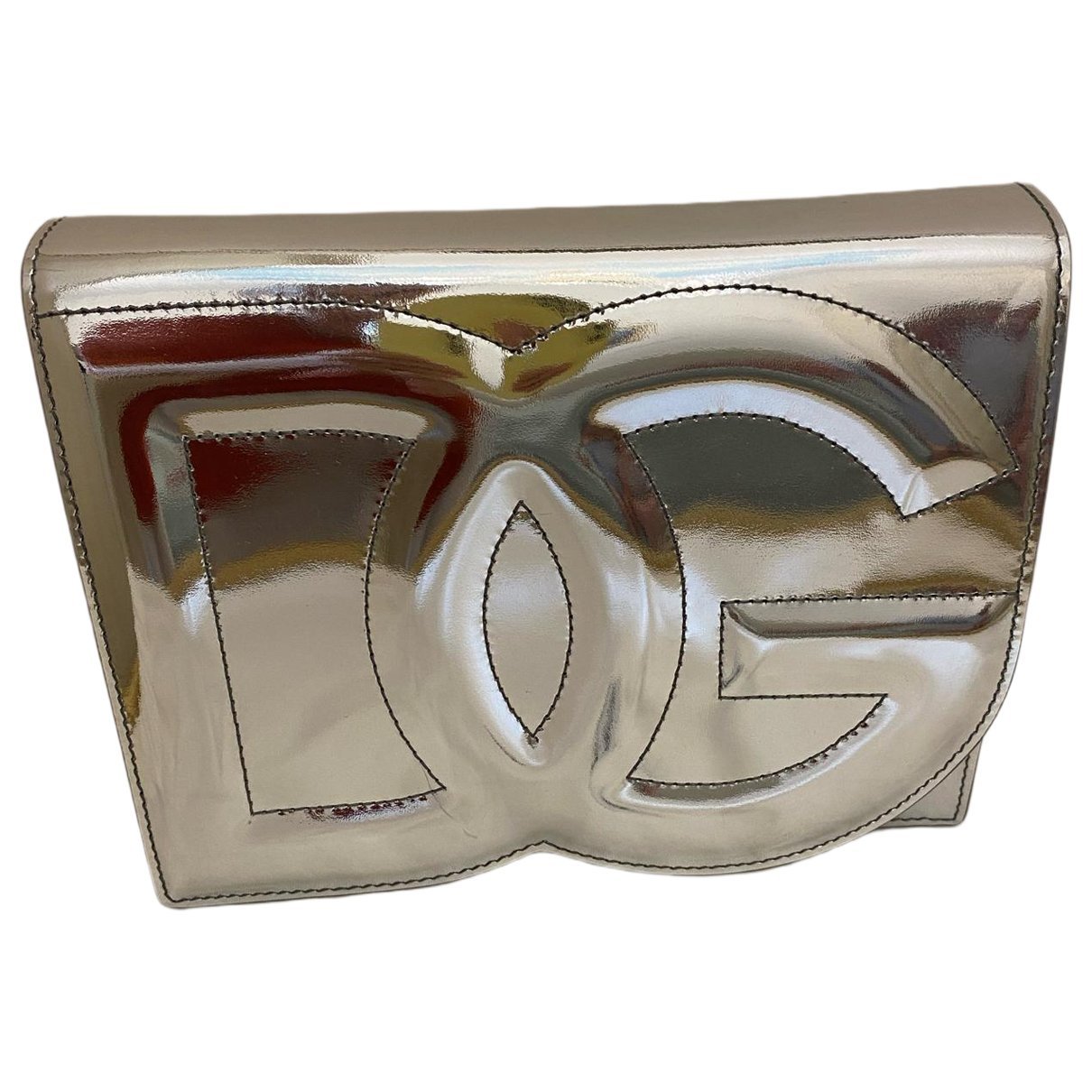 Patent leather handbag
