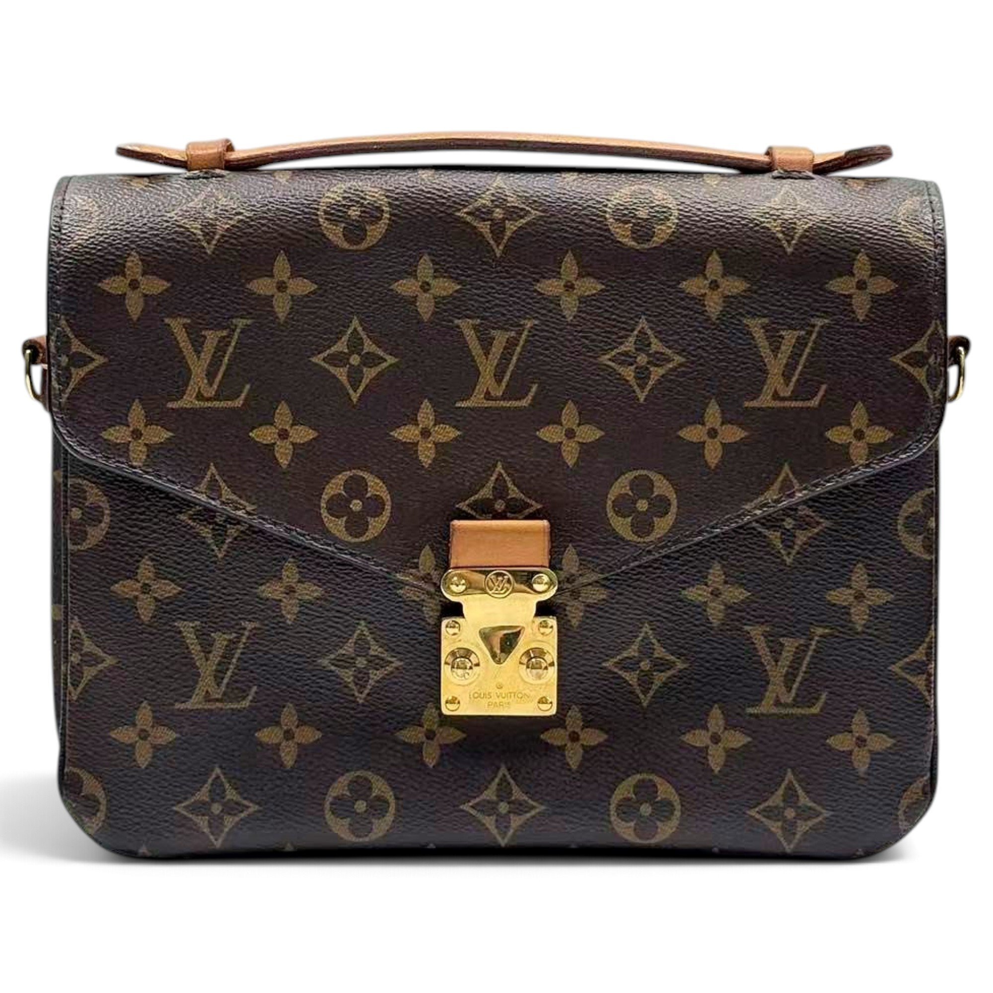 Metis leather handbag