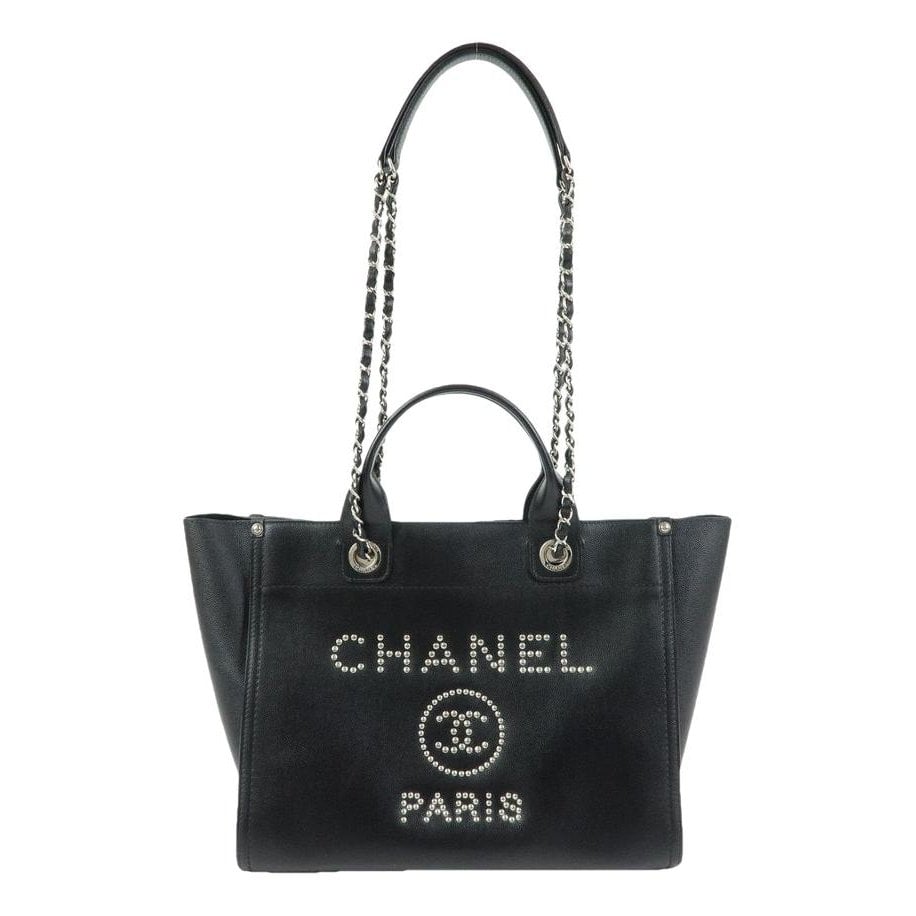 Leather tote