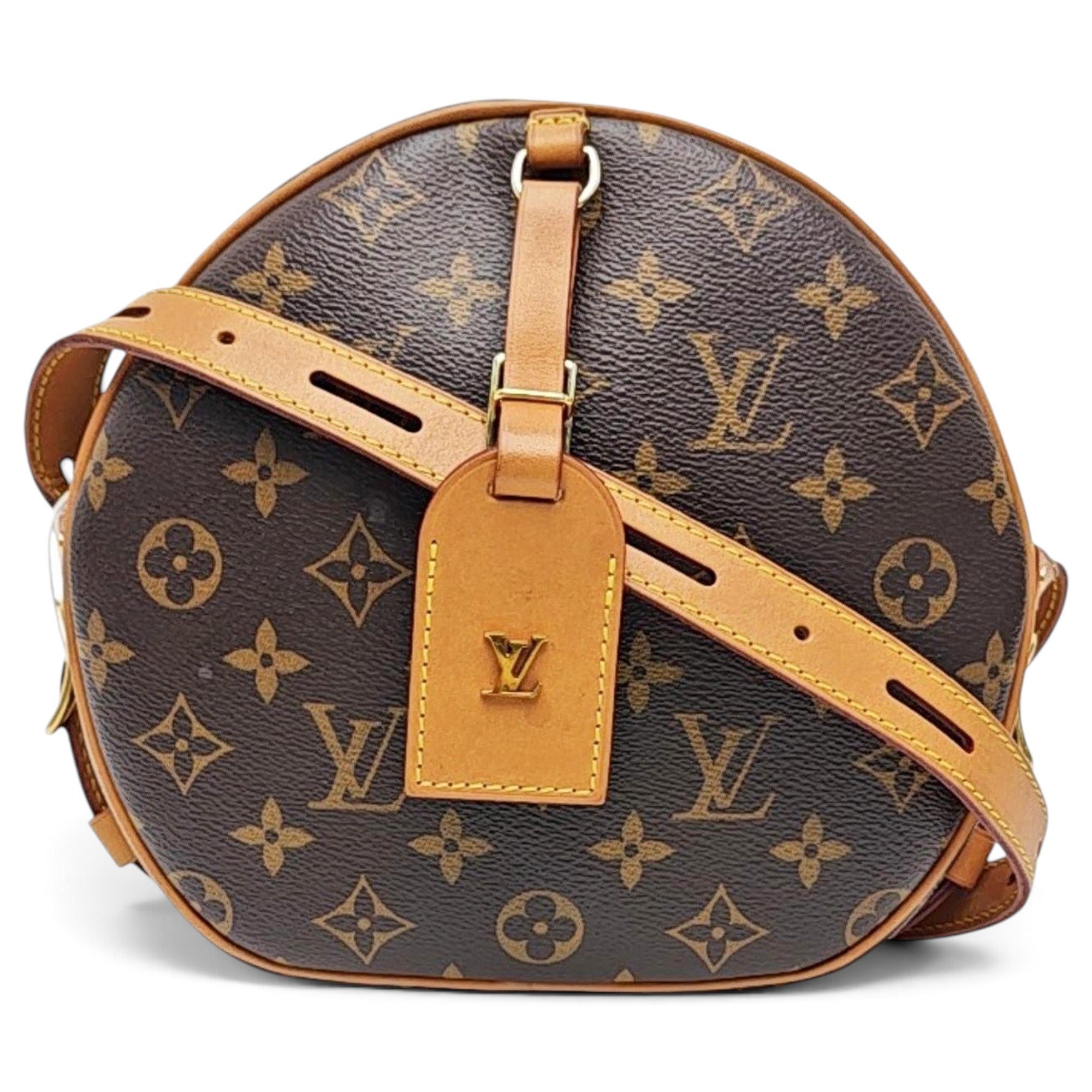 Micro boite chapeau leather handbag