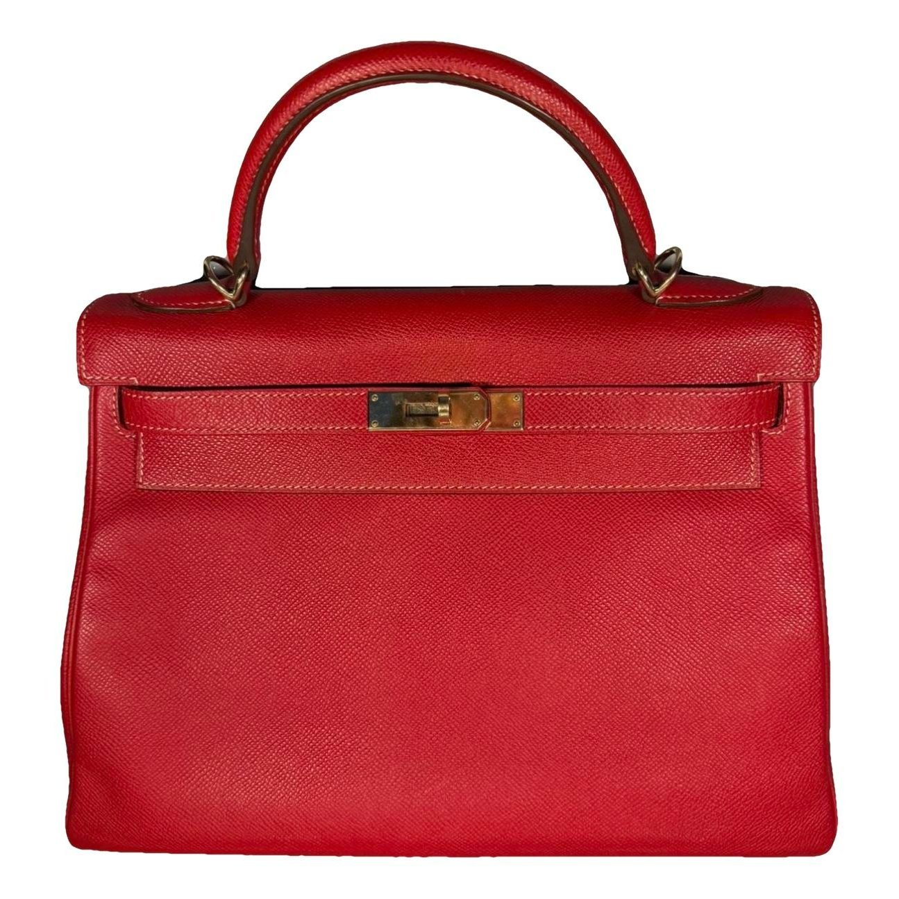 Kelly 32 leather handbag