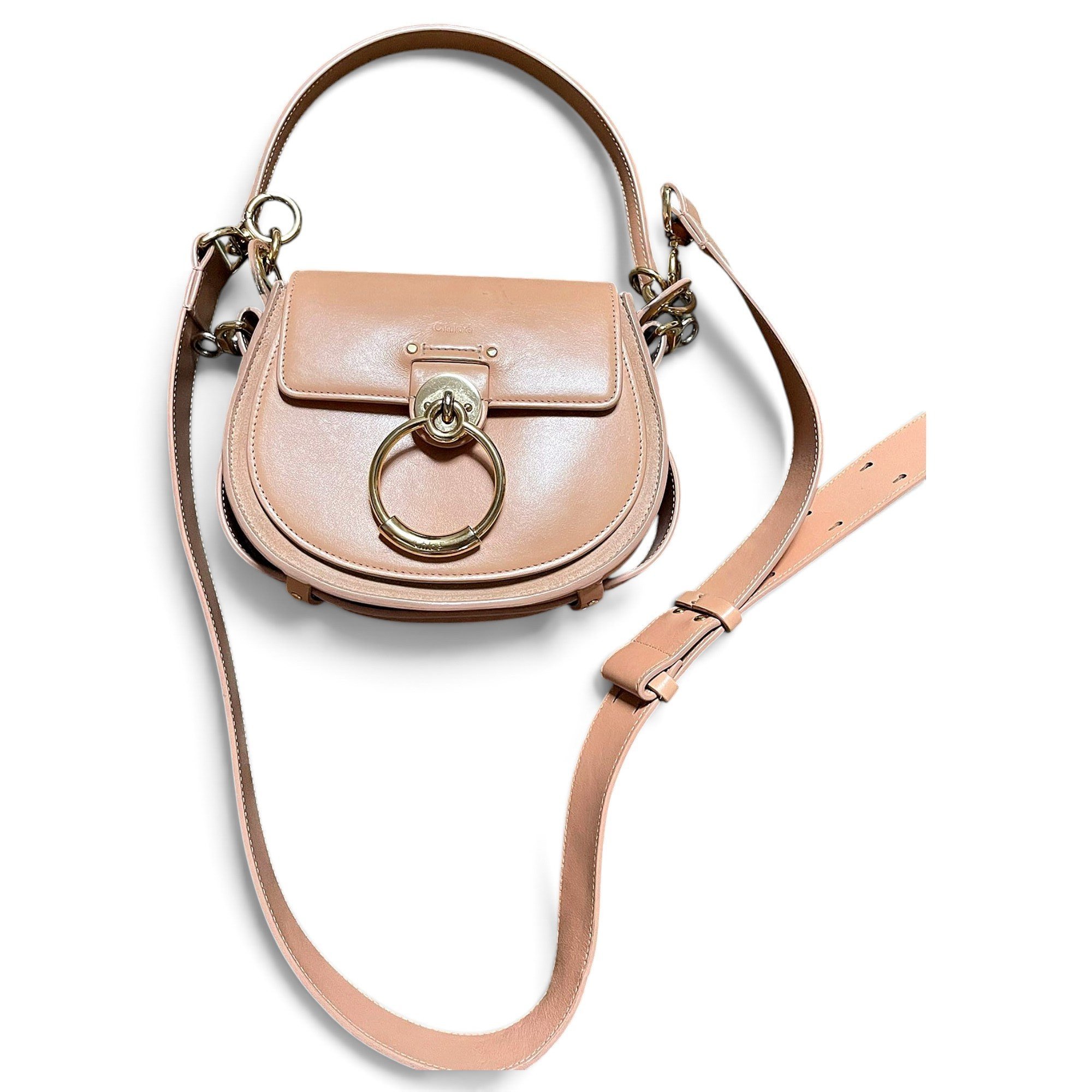 Tess leather handbag