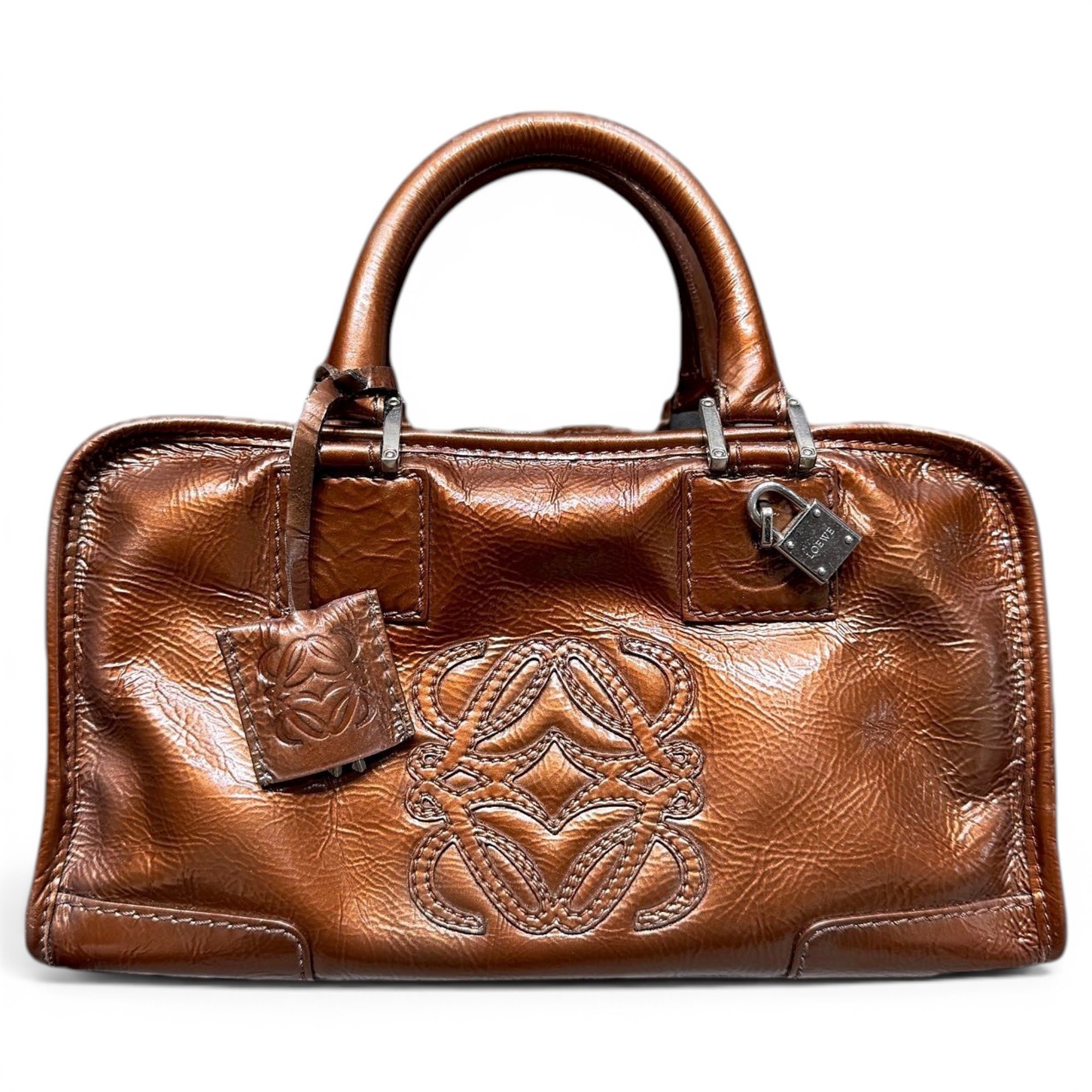 Amazona leather handbag