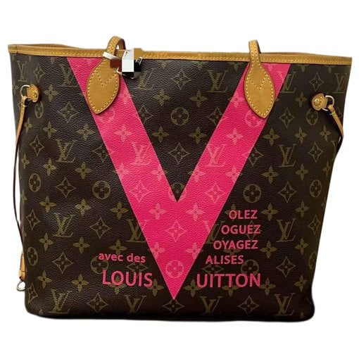 Neverfull leather handbag