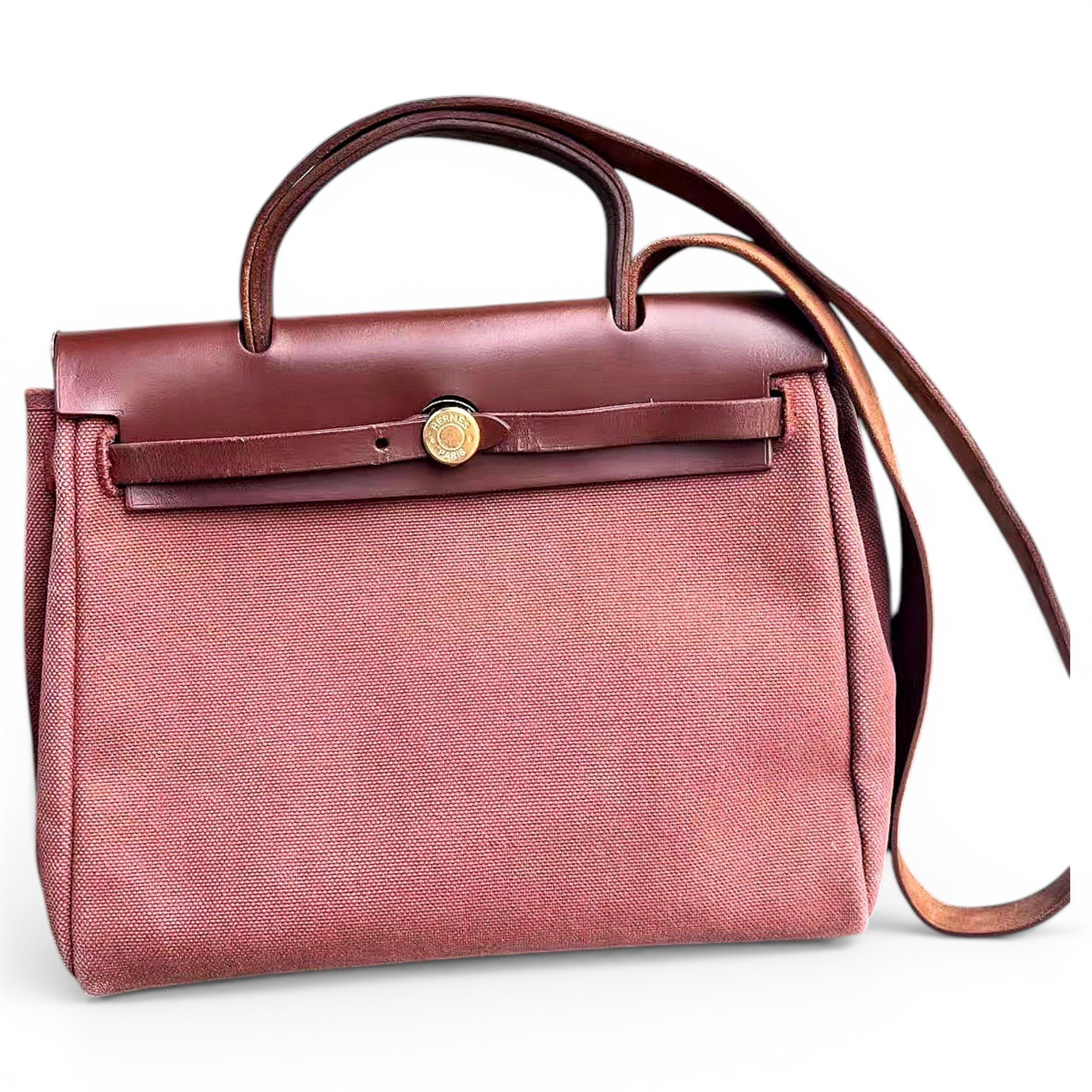 Herbag leather handbag