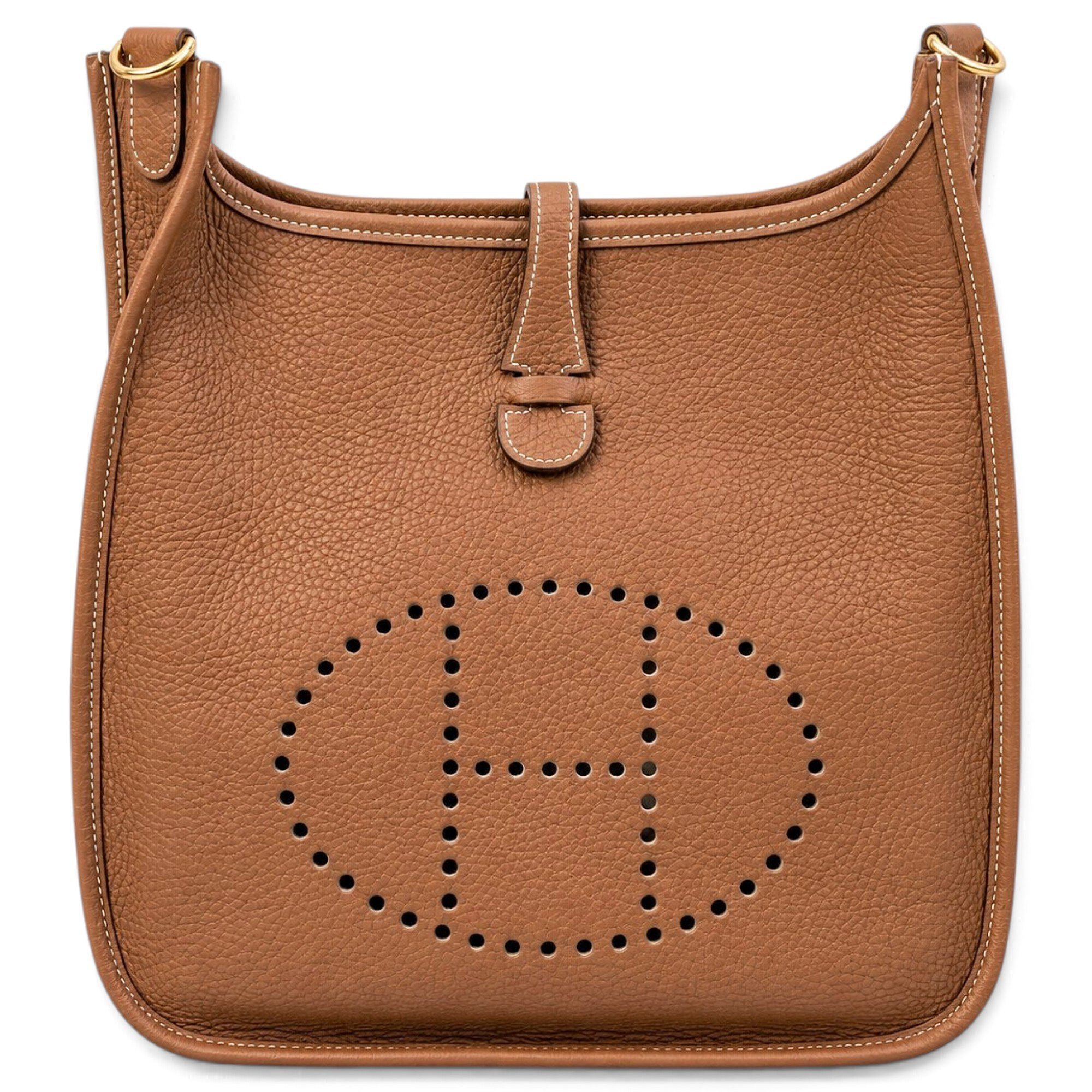 Evelyne leather handbag