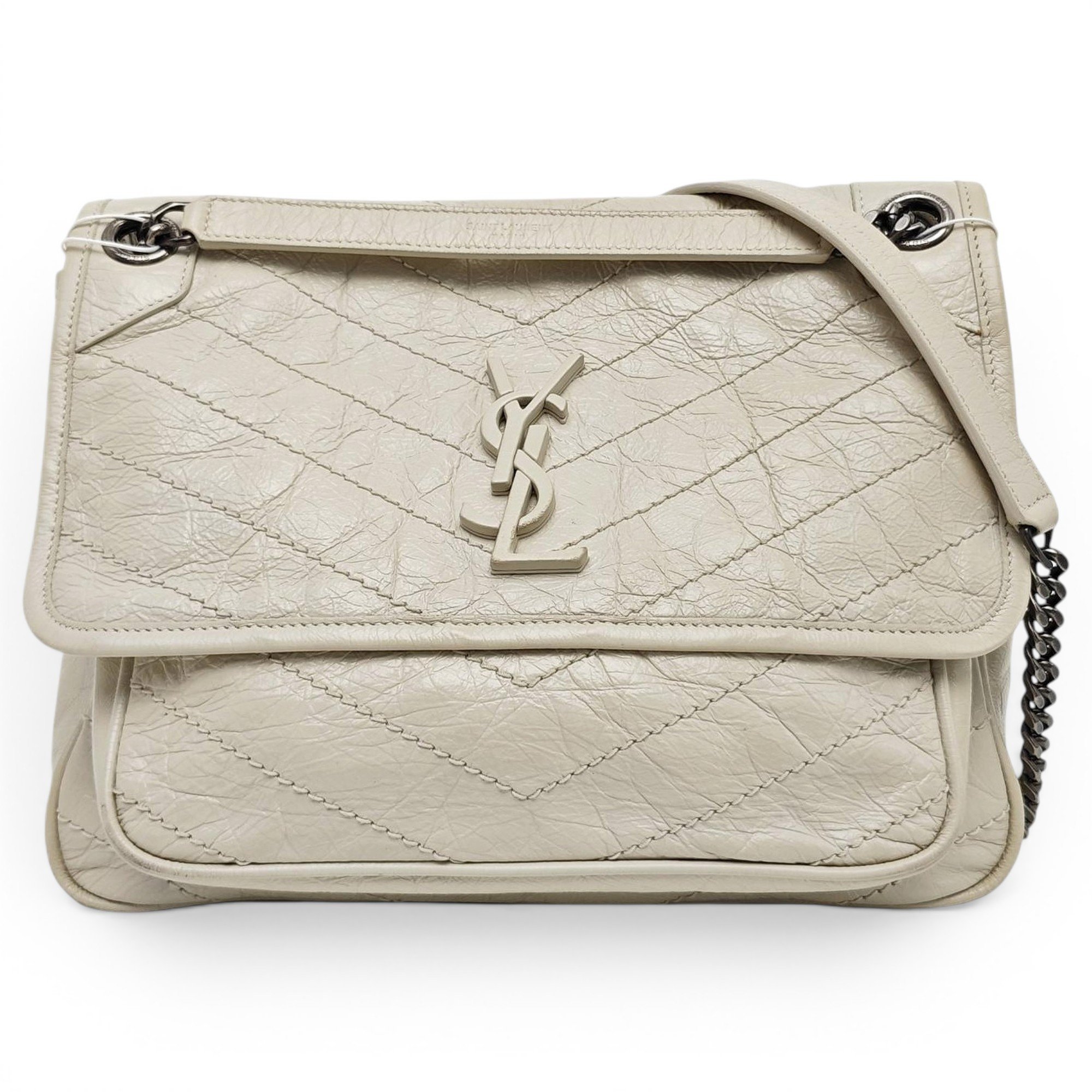 Niki leather crossbody bag