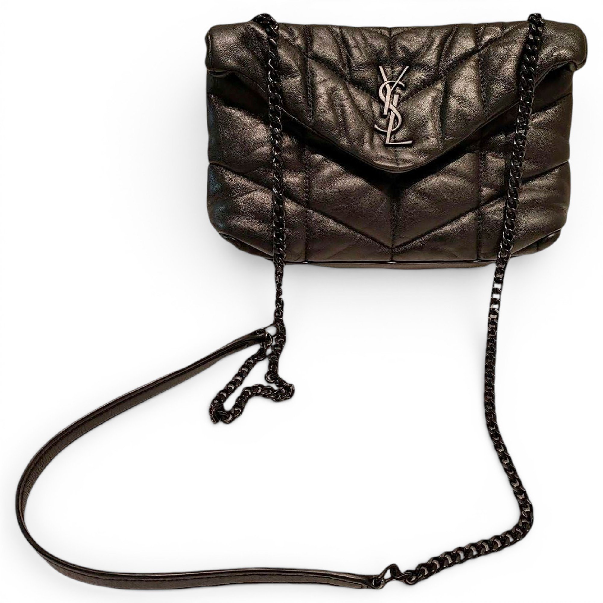 Loulou Puffer leather handbag