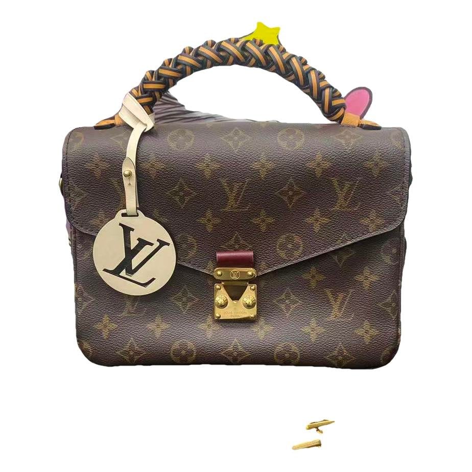 Metis leather crossbody bag