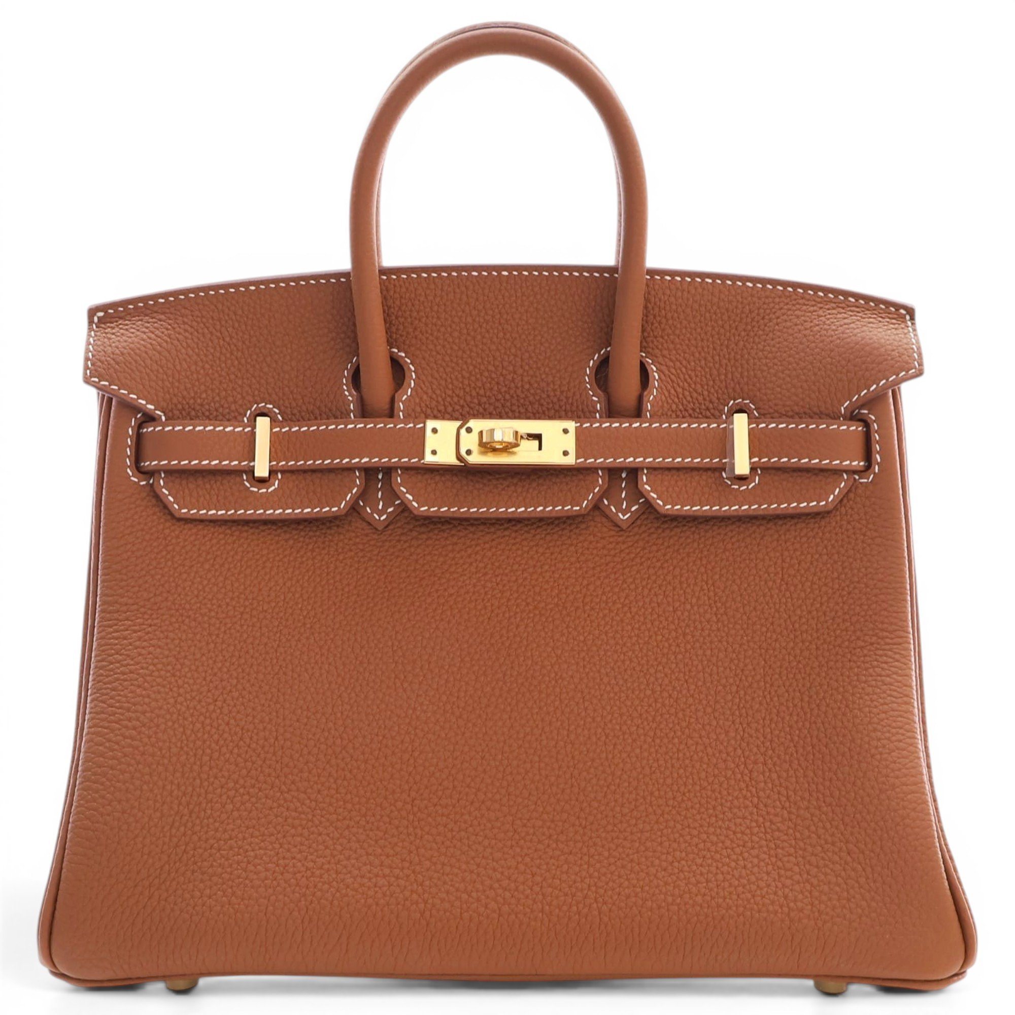 Birkin 25 leather tote