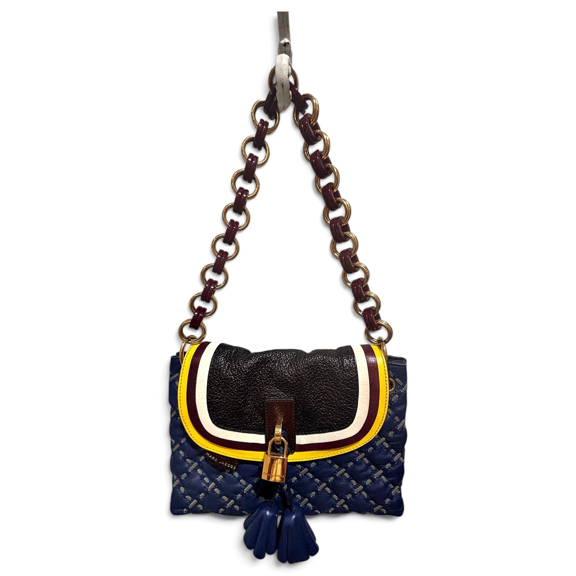 Stam leather handbag