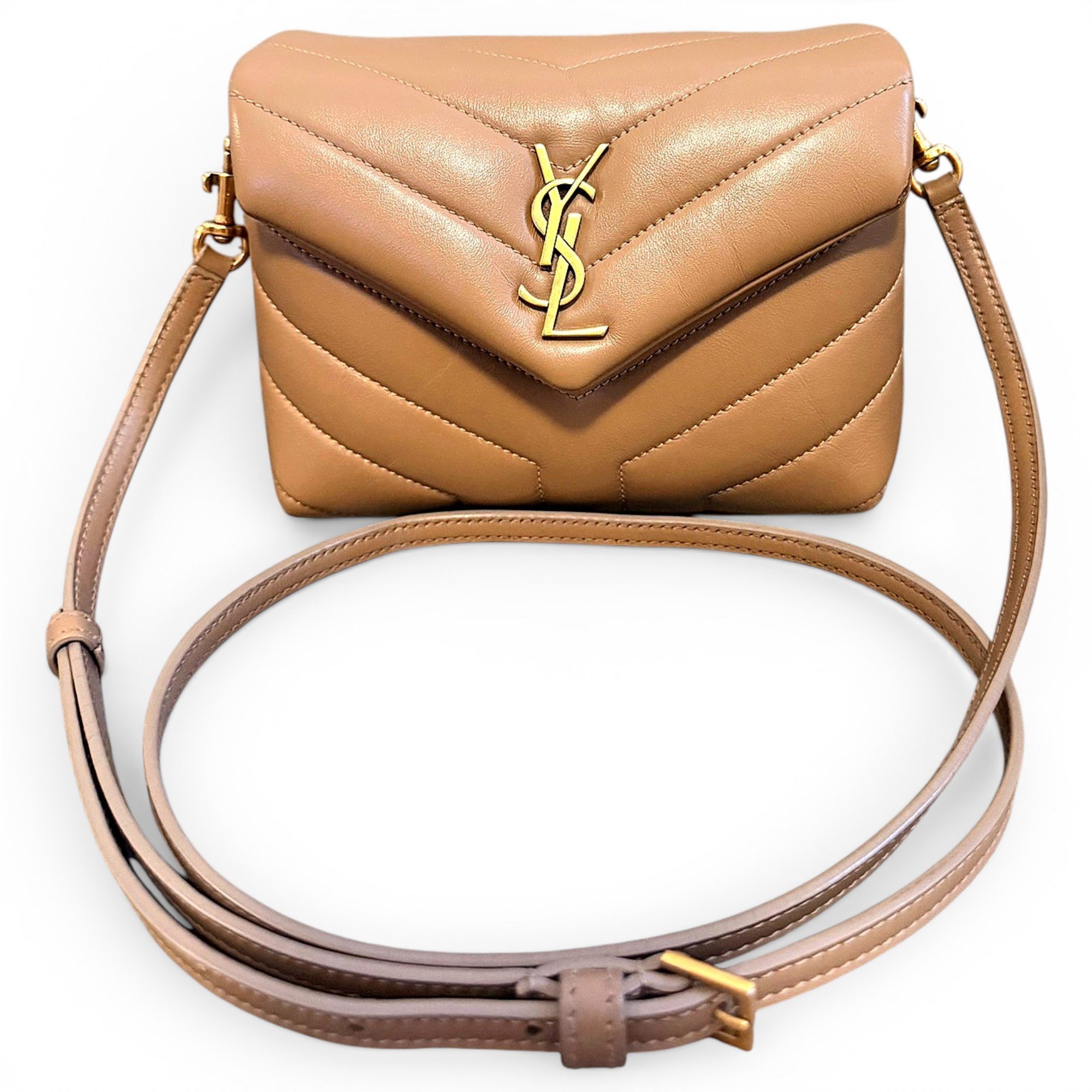 Loulou leather crossbody bag