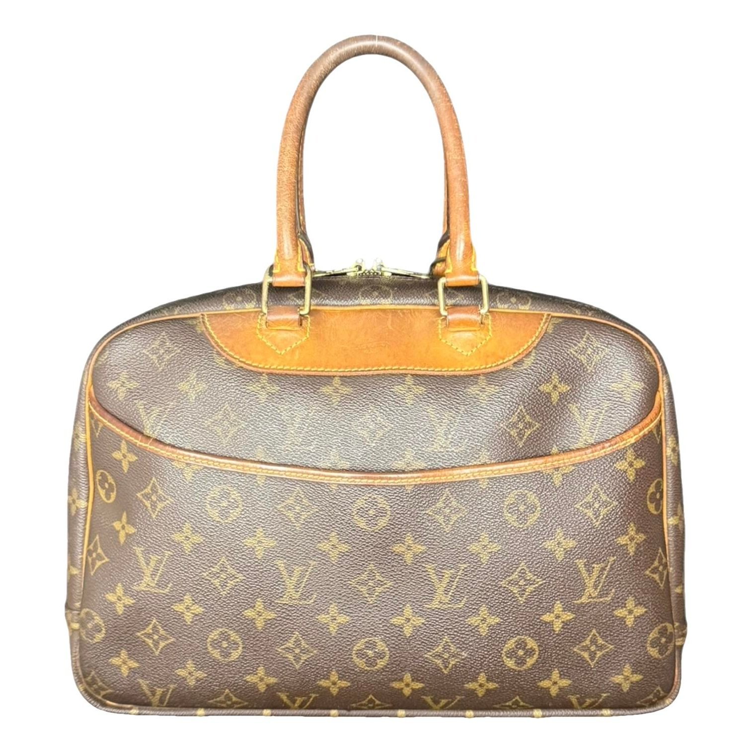 Deauville leather handbag
