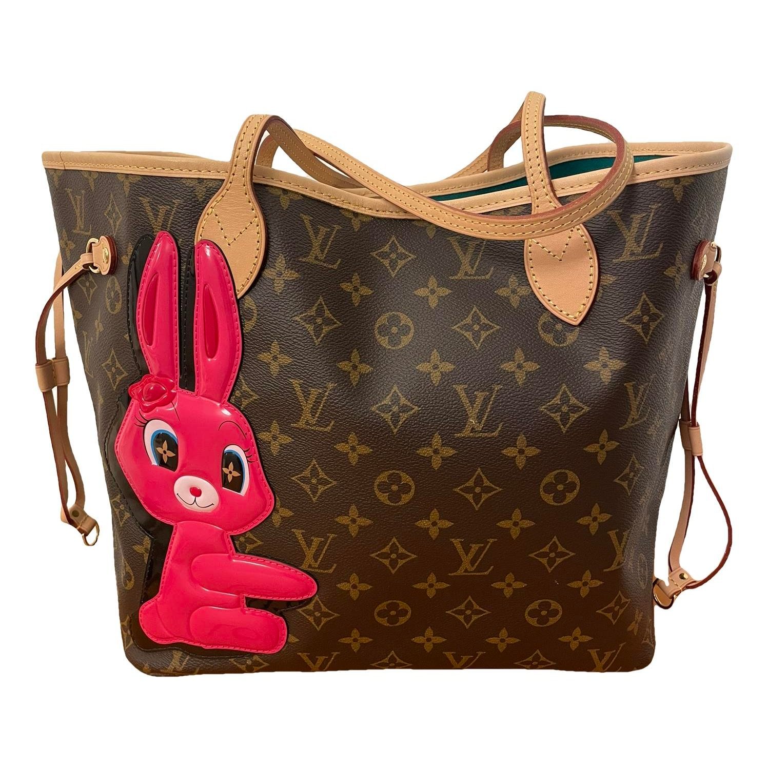 Neverfull leather tote