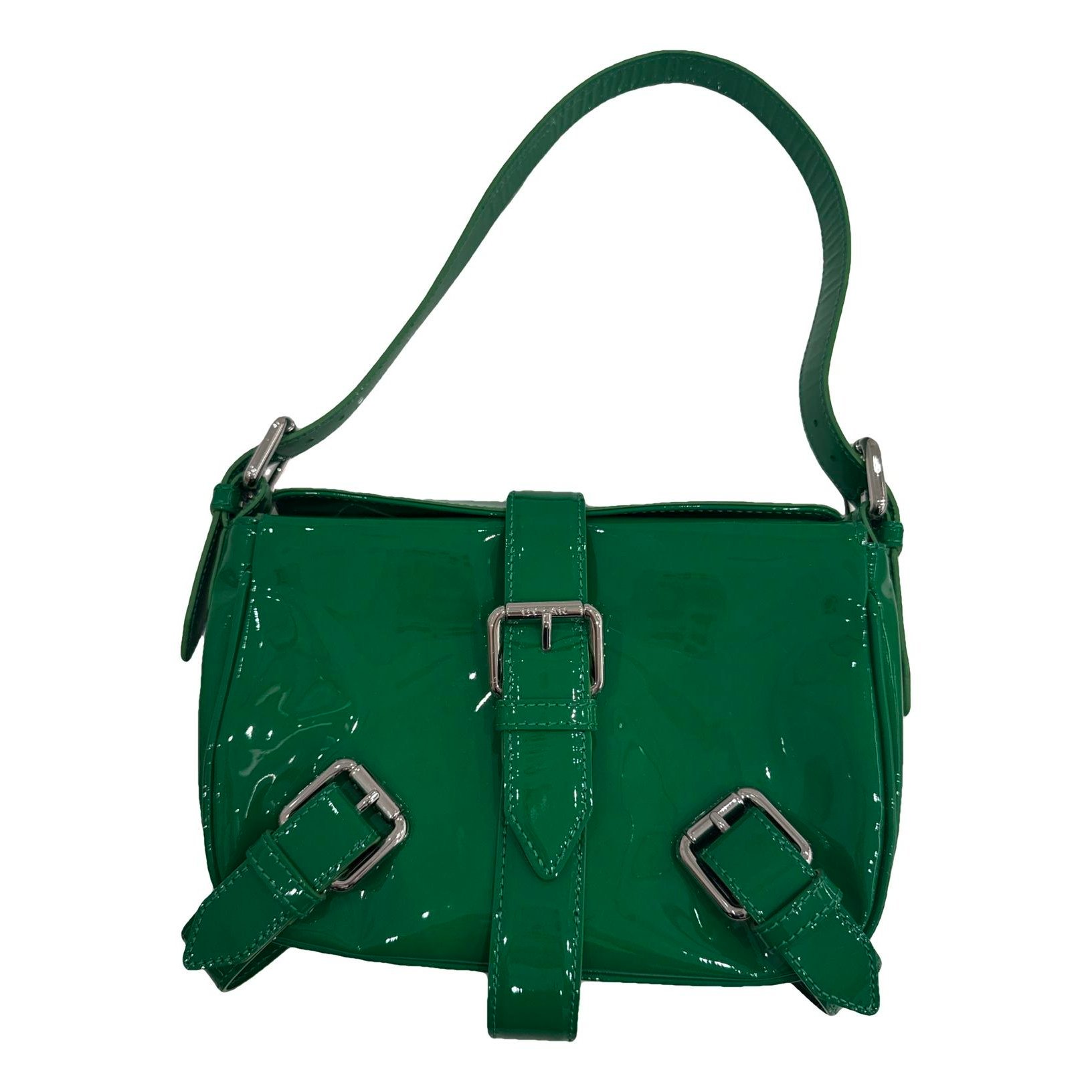 By Far Patent leather handbag