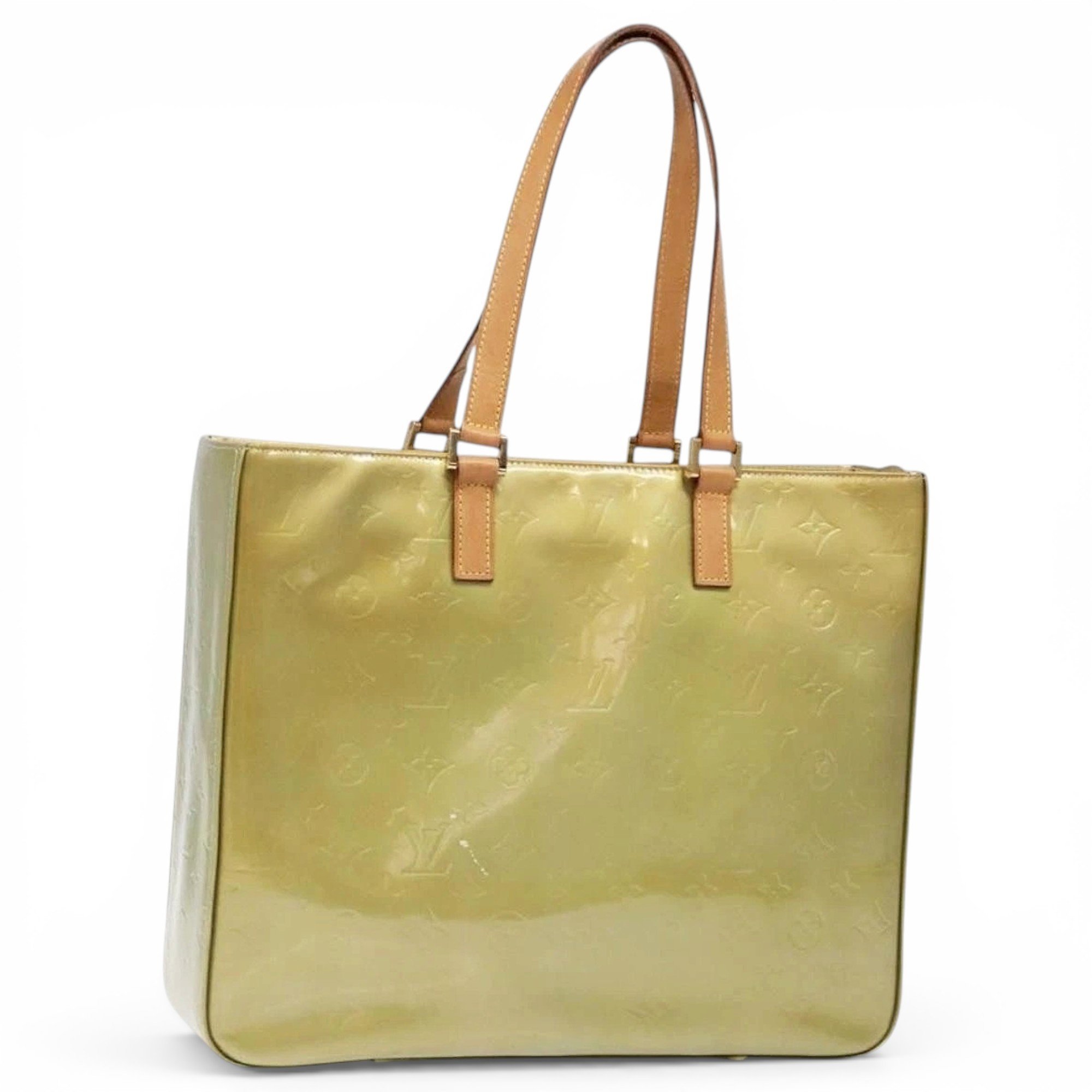 Leather tote