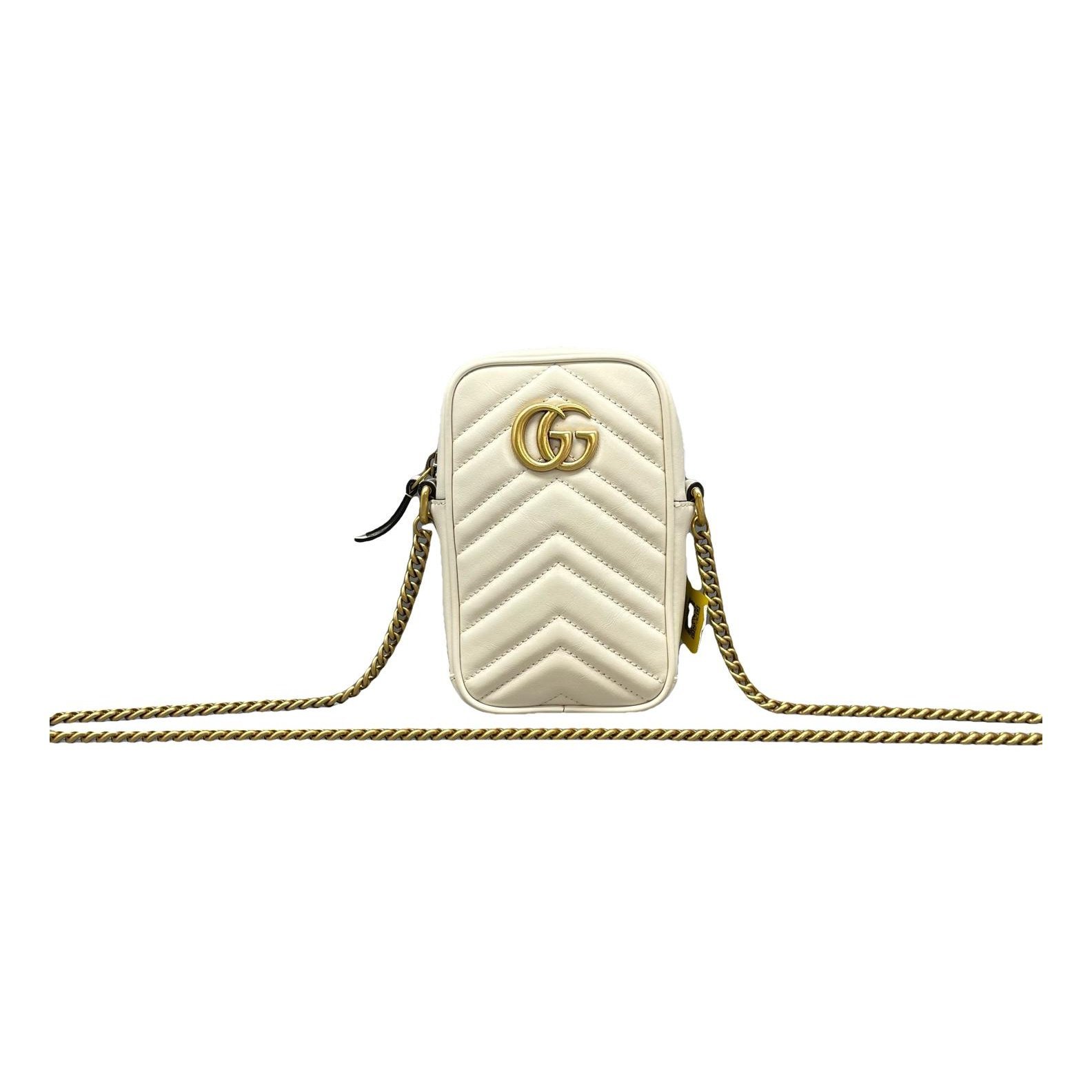 GG Marmont Phone leather handbag