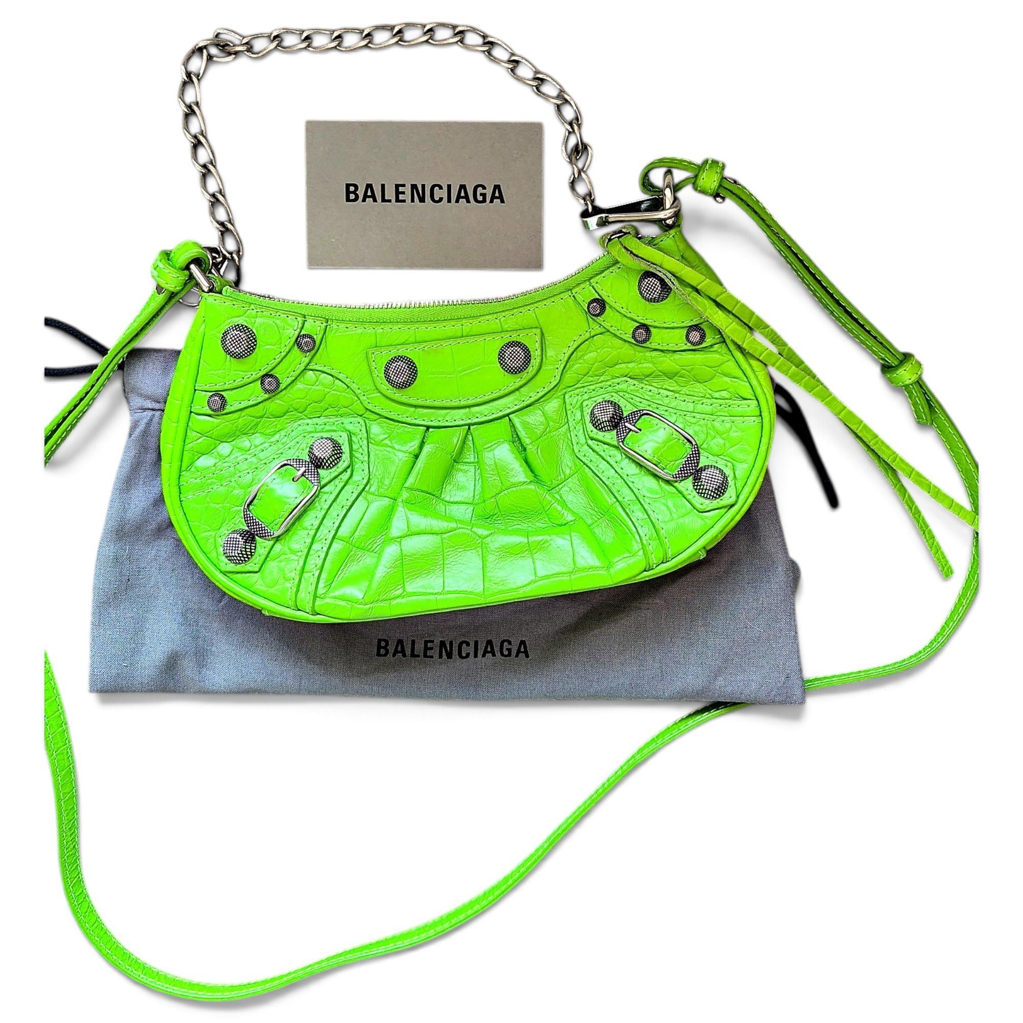 Balenciaga Le Cagole leather handbag