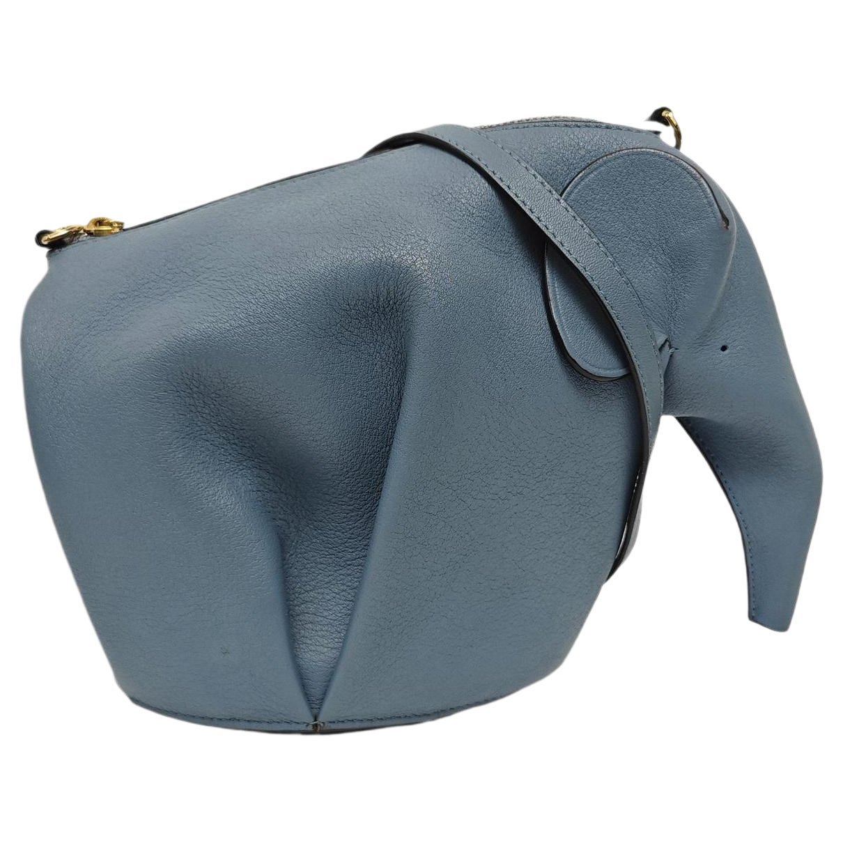 Animals leather crossbody bag