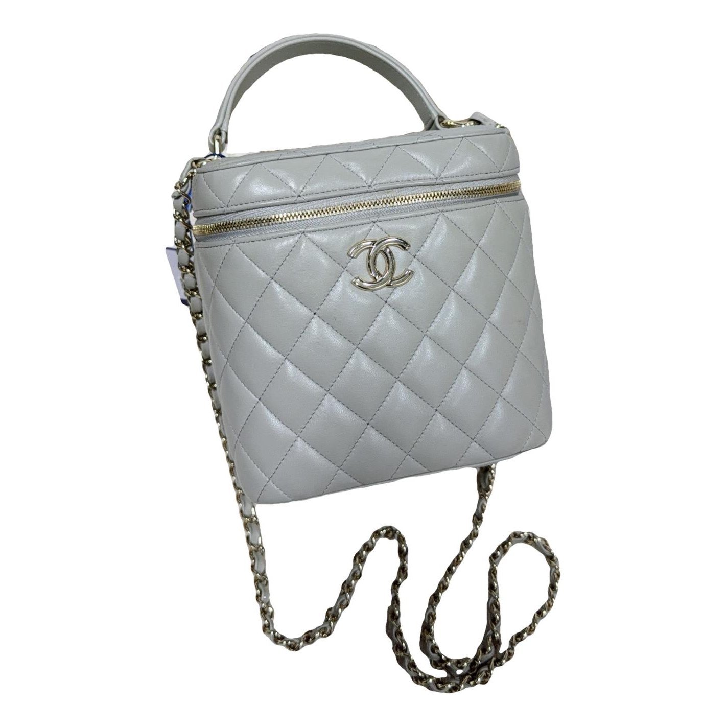 Trendy CC Vanity leather handbag