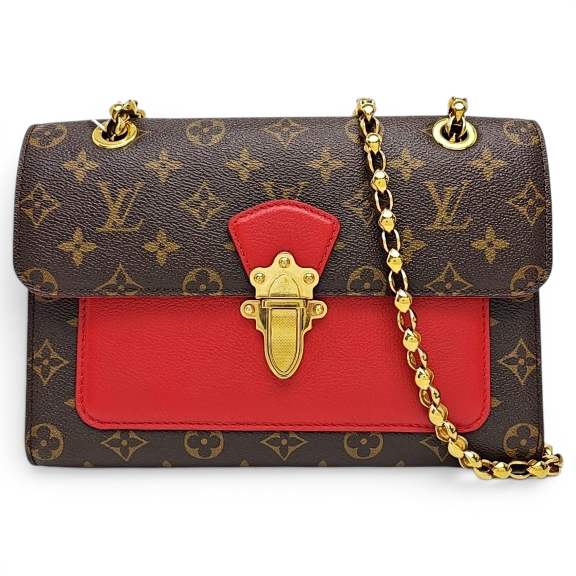 Victoire leather handbag