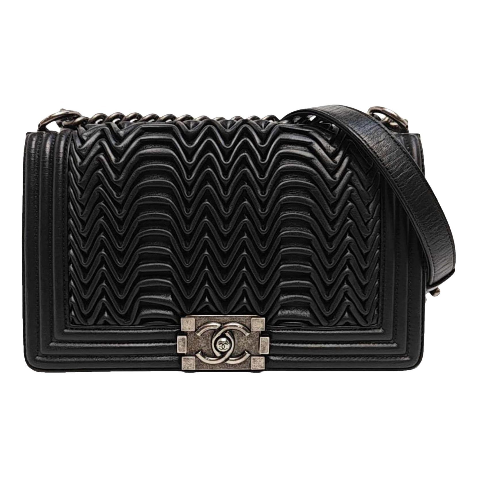 Boy leather crossbody bag