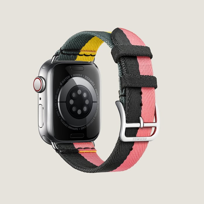 Band Apple Watch Hermès Single Tour 41 MM Casaque