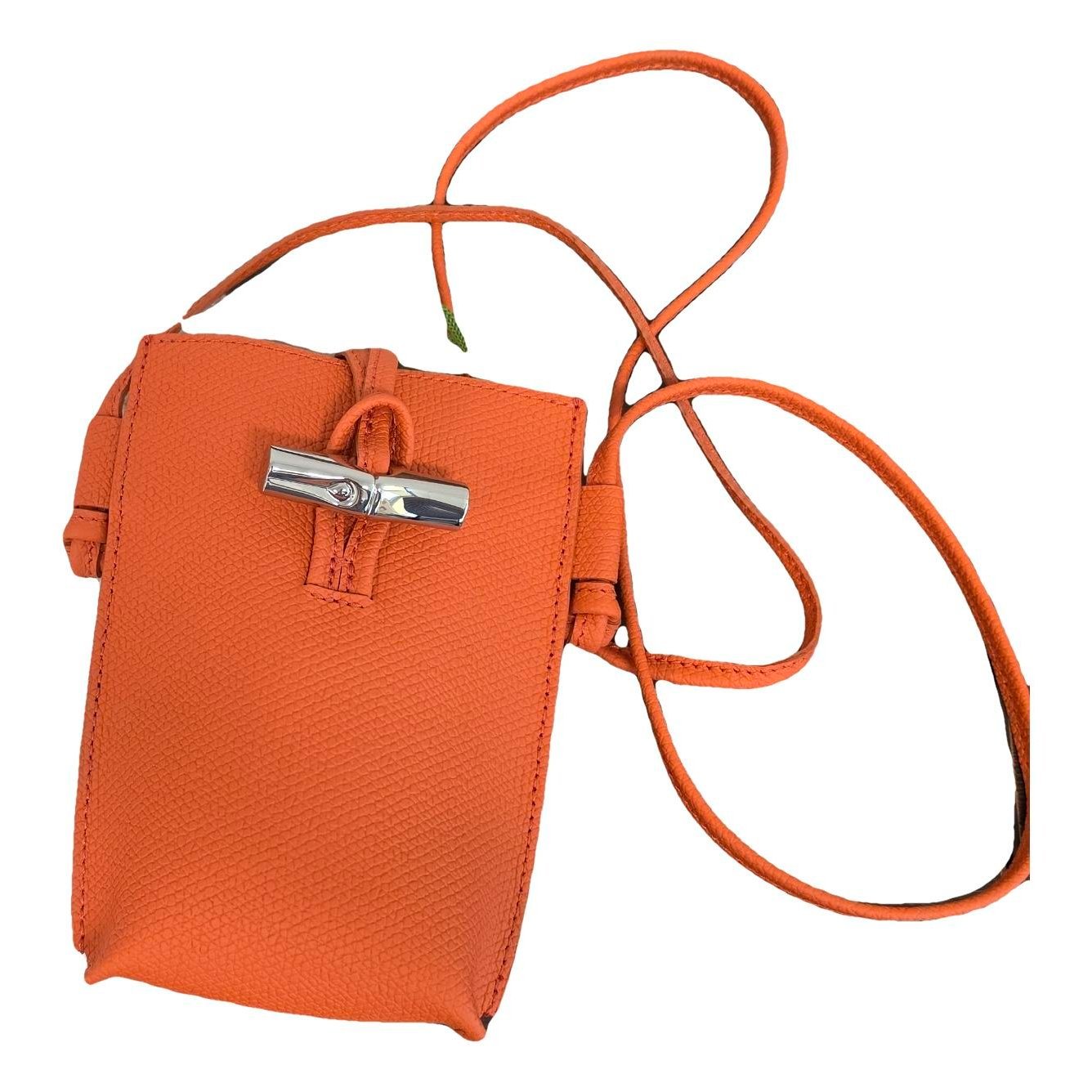 Pliage leather crossbody bag