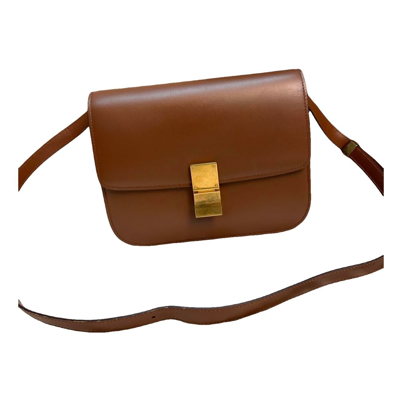Classic leather handbag