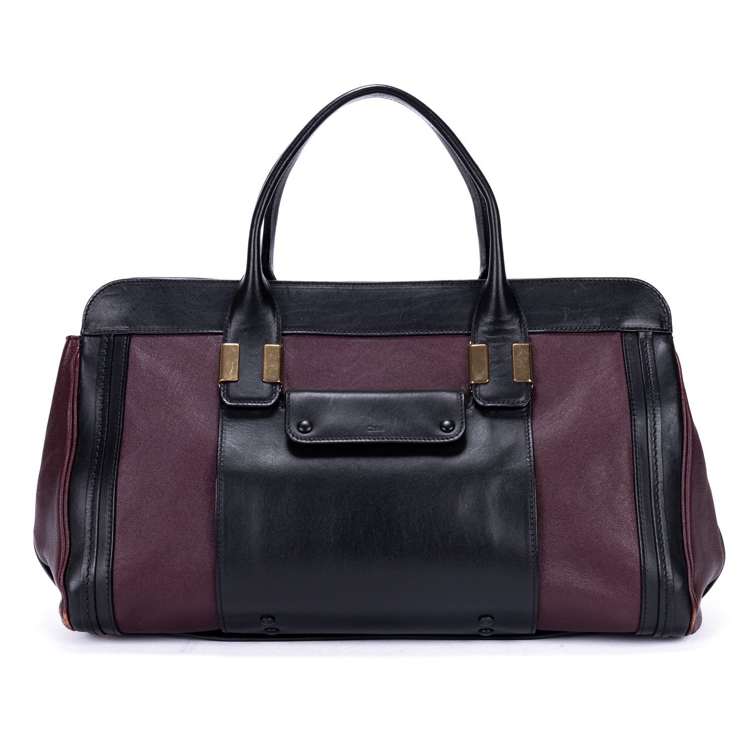 Leather handbag