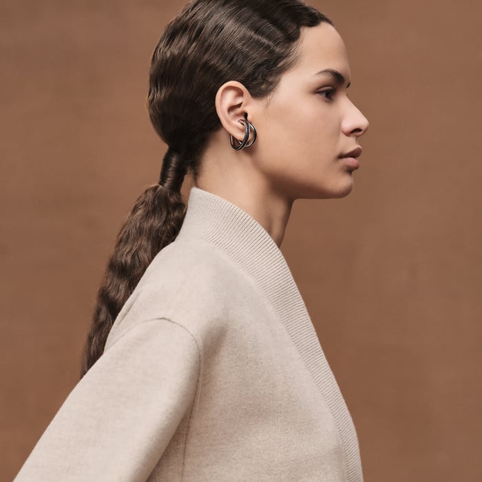 Beige Naturel Cardigan Coat