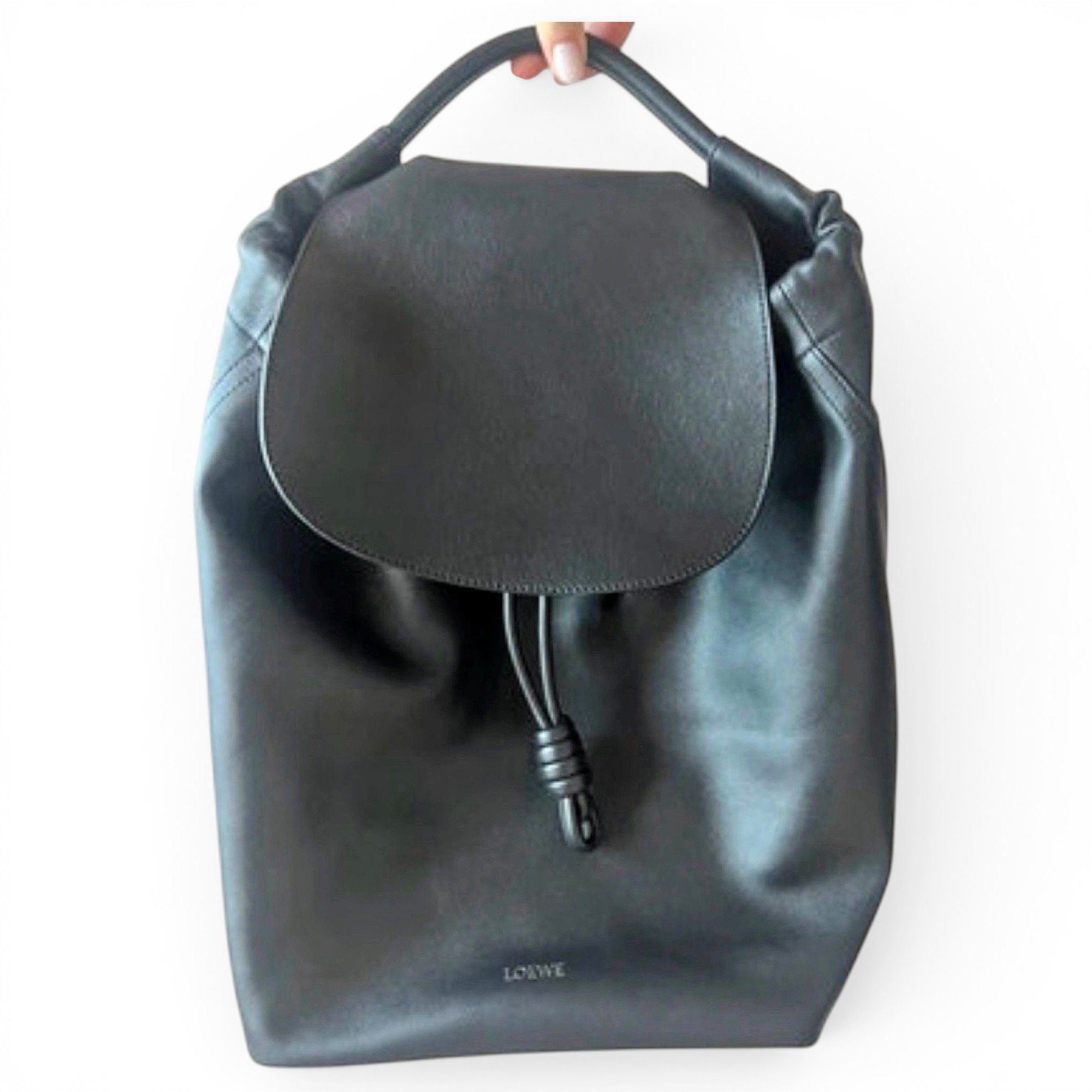 Rucksack leather backpack