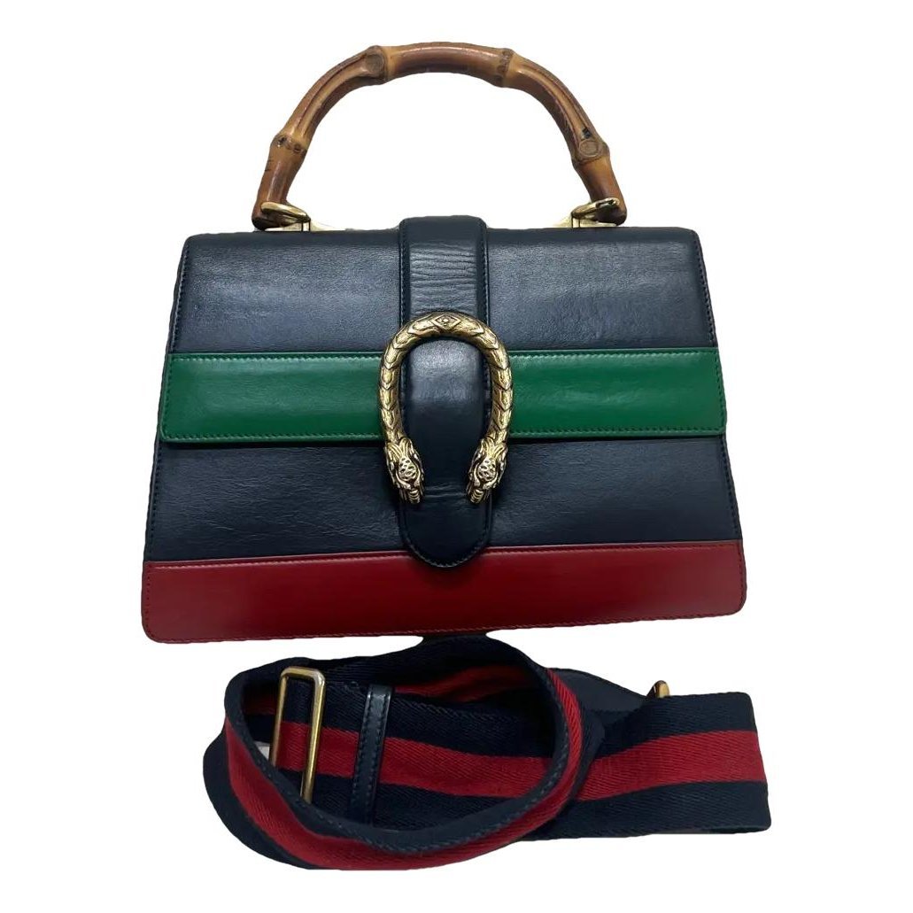 Dionysus Bamboo leather crossbody bag