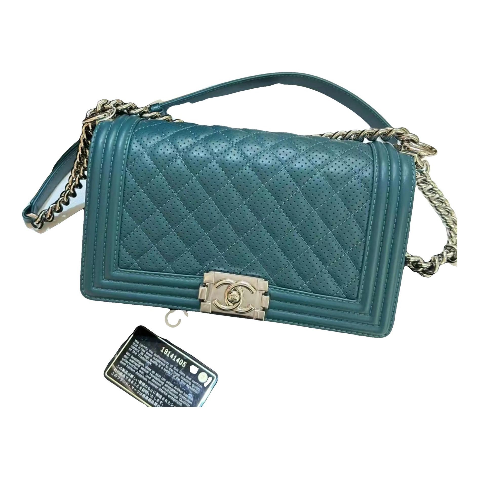 Boy leather crossbody bag