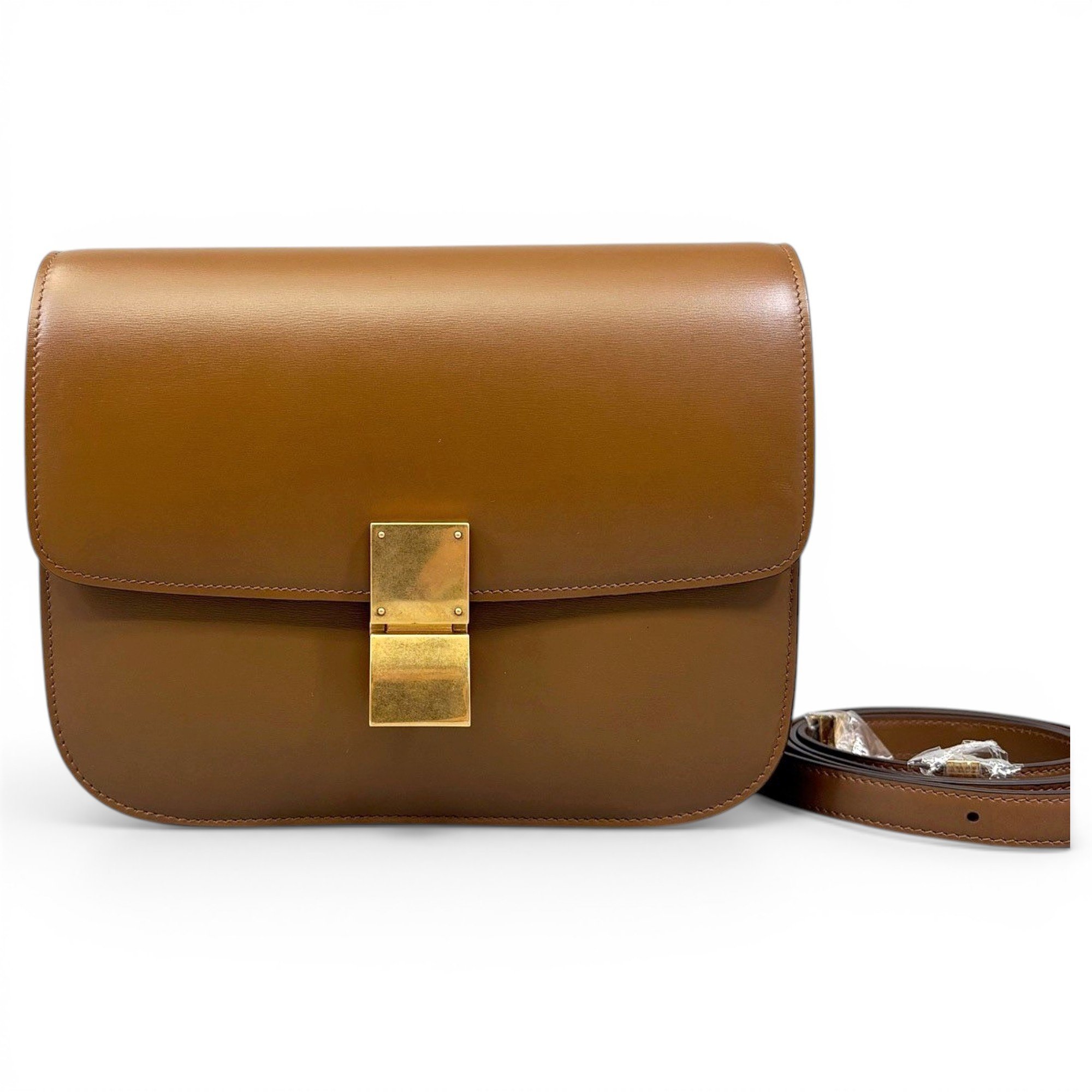 Classic leather handbag