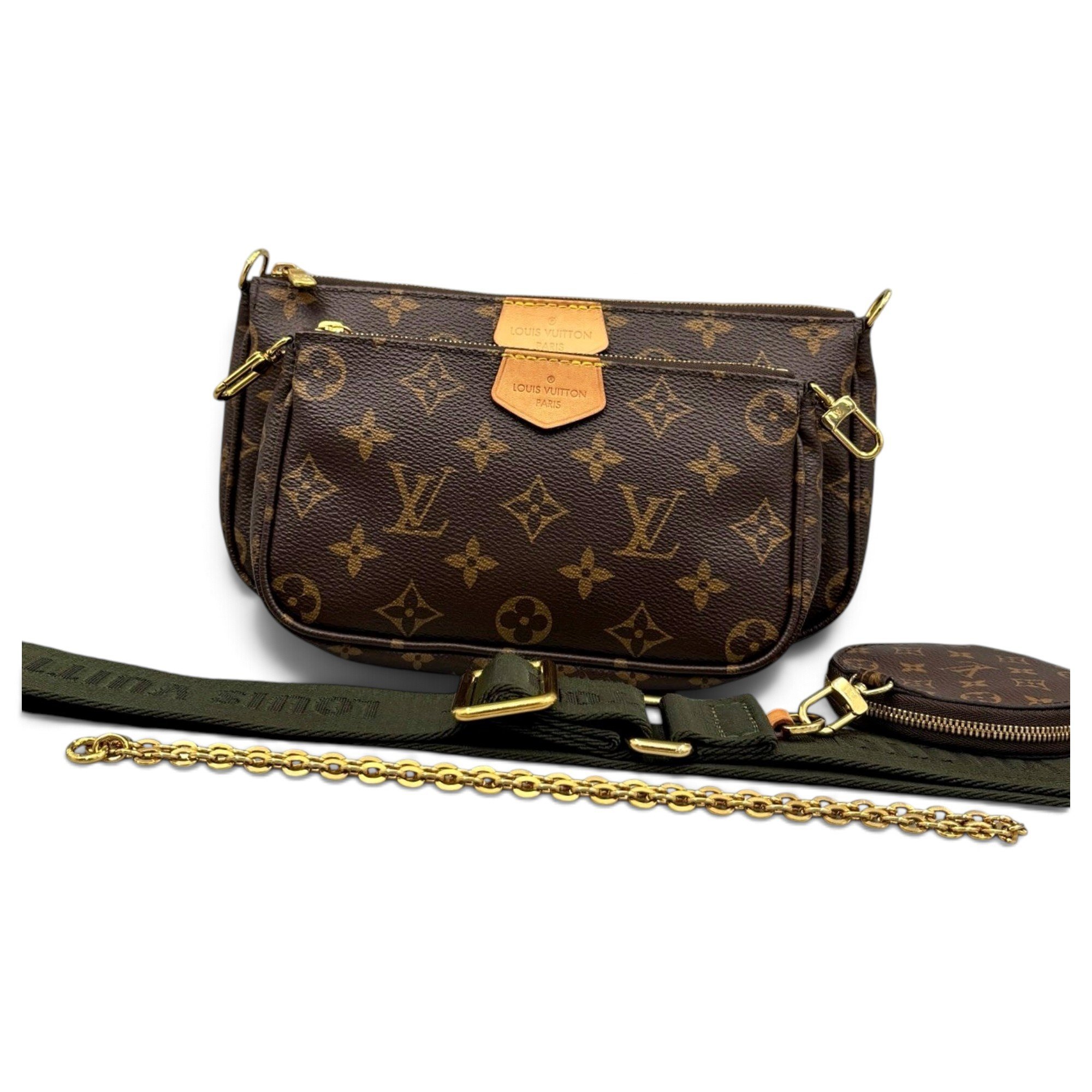 Multi Pochette Accessoires leather handbag