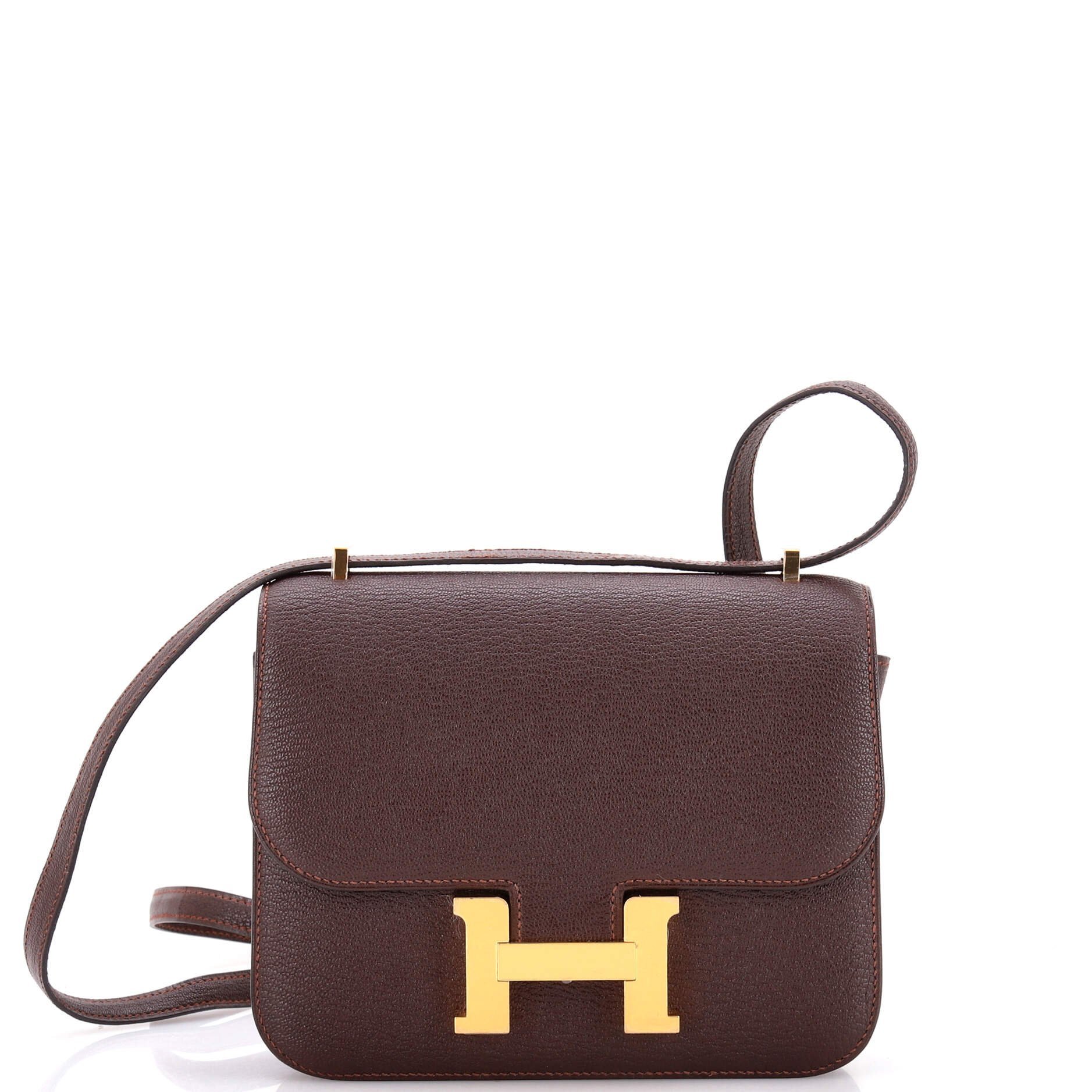 Hermes Constance 18 Handbag Chèvre Mysore Leather 2022
