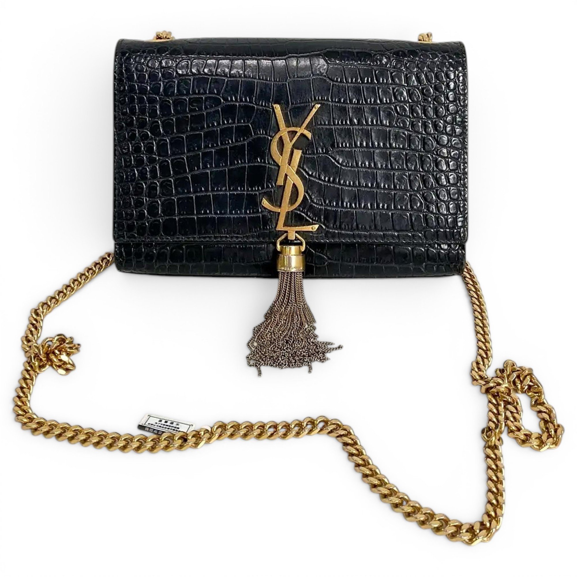 Pompom Kate leather handbag