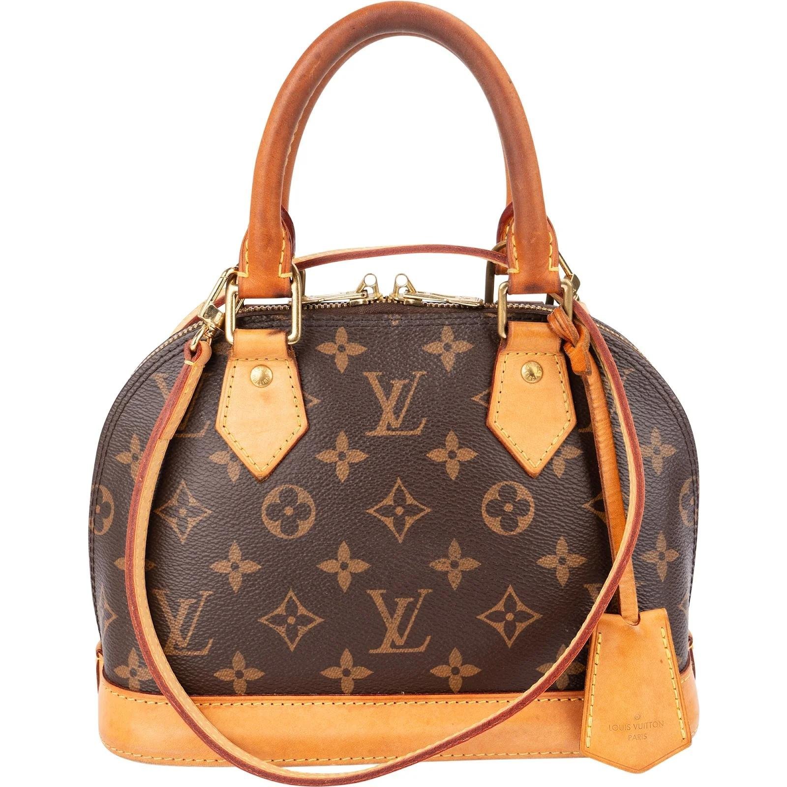 Alma leather handbag