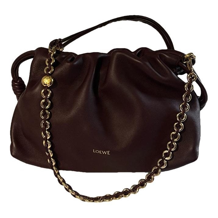 Flamenco leather handbag