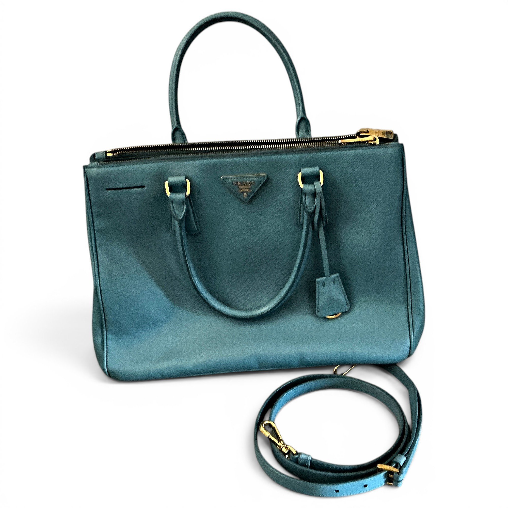 Galleria leather handbag