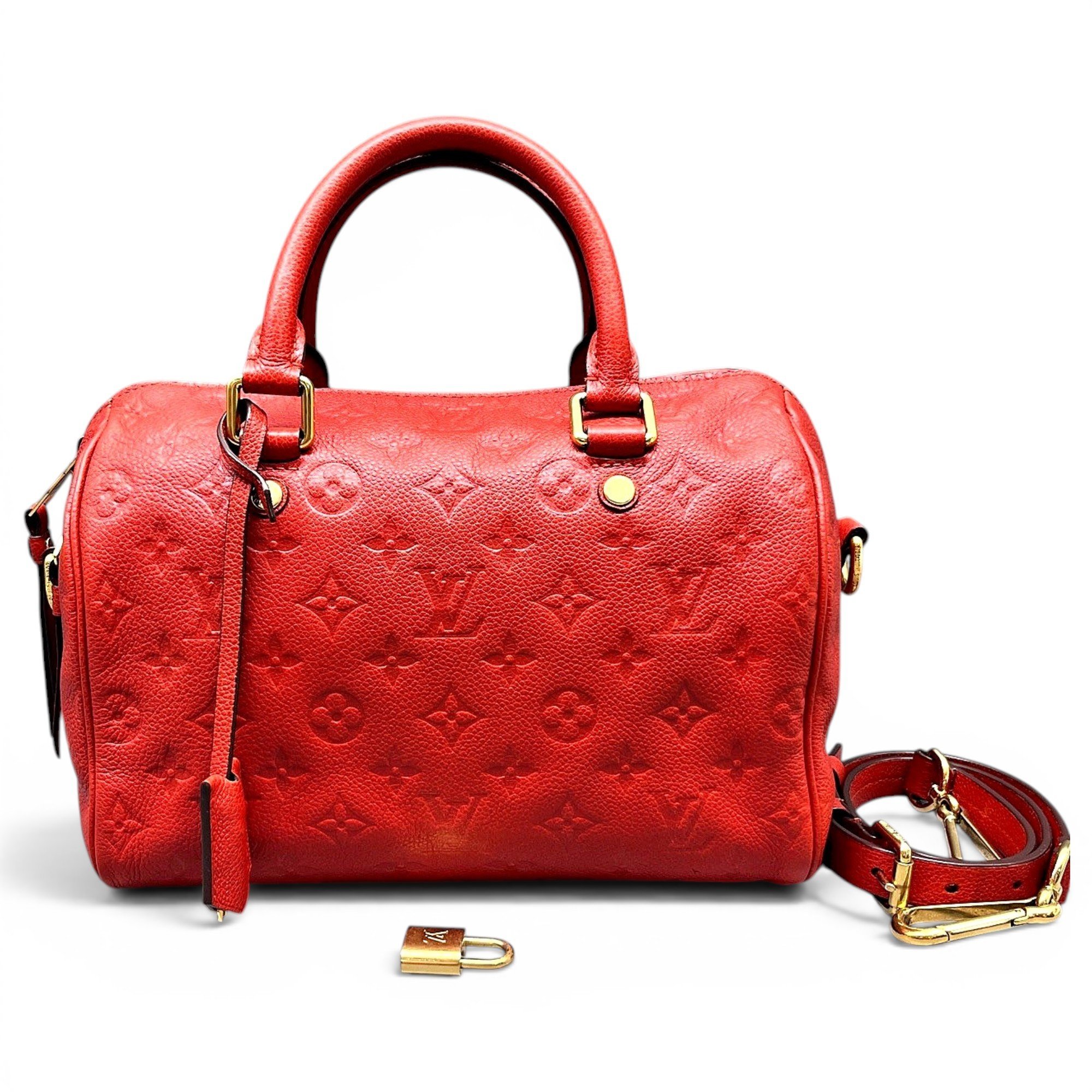 Speedy Bandoulière leather handbag