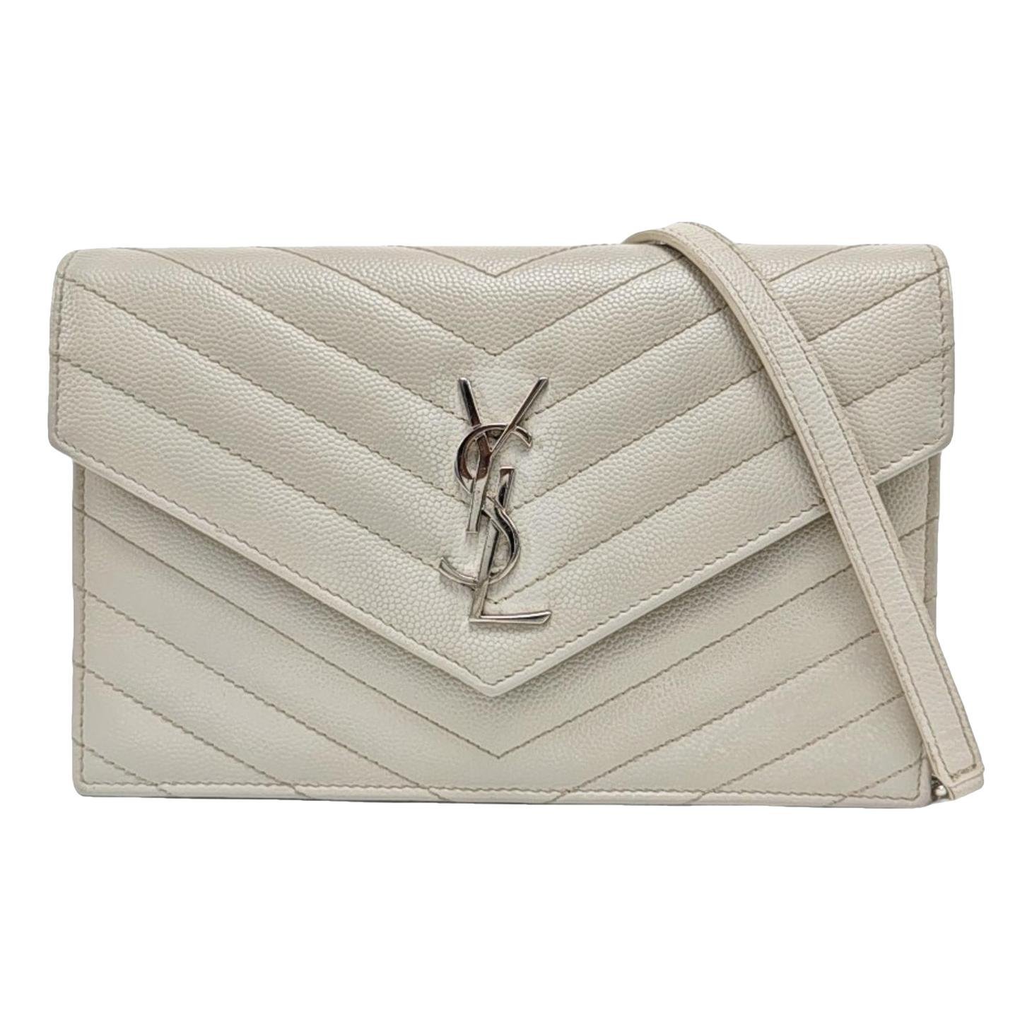 Baby monogramme leather handbag