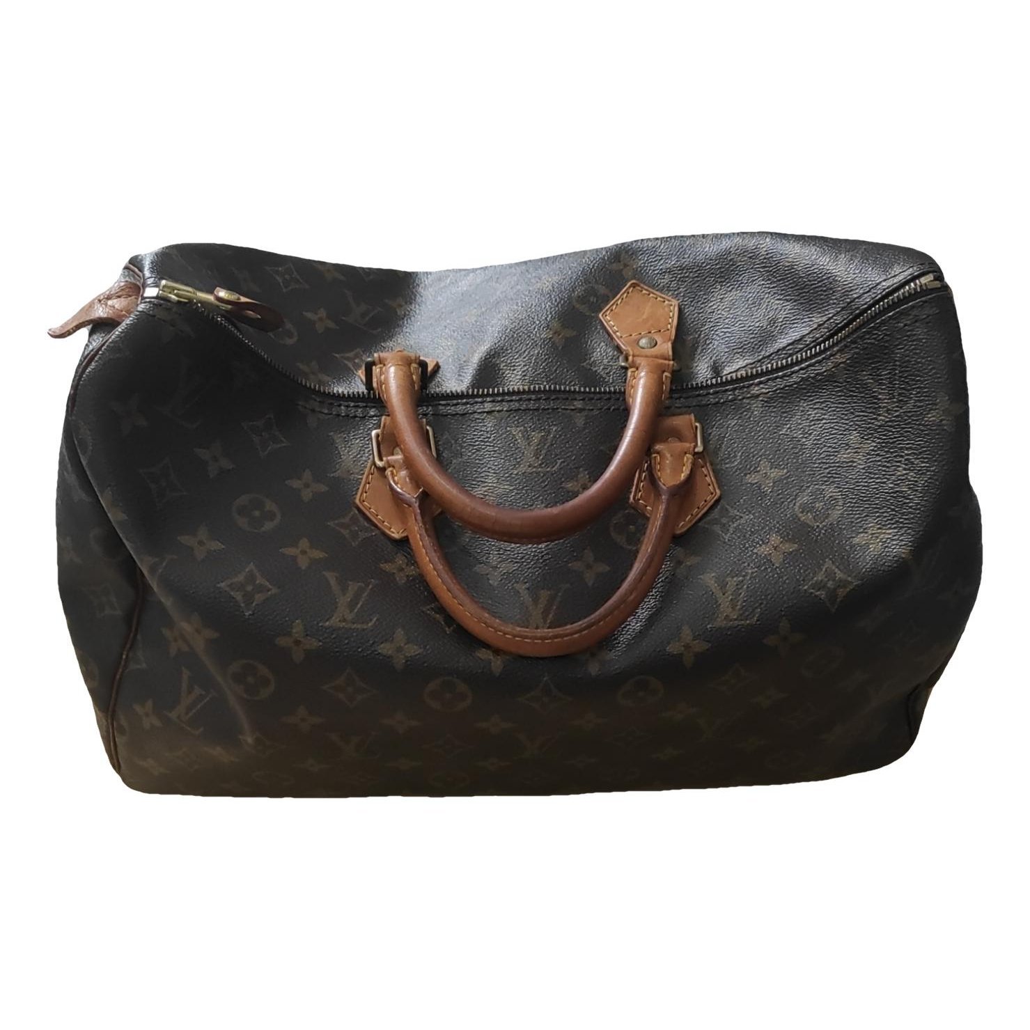 Speedy leather handbag