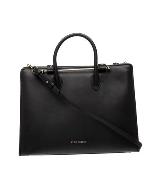 Strathberry Leather Top Handle Bag