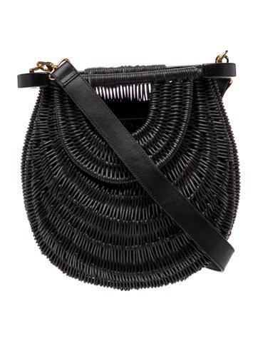 Wicker Crossbody Bag