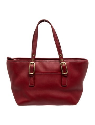 Leather Top Handle Bag