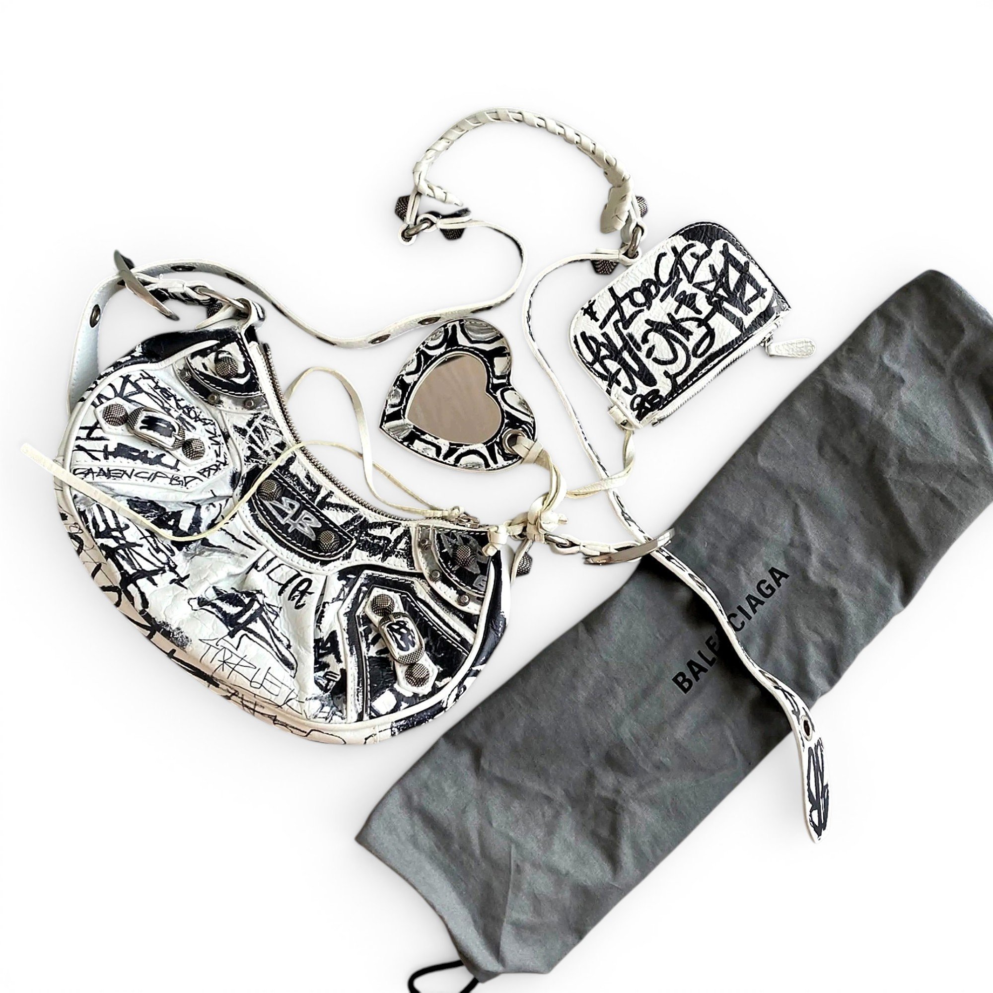 Le Cagole leather handbag